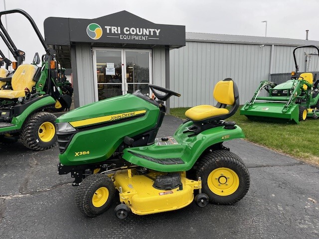 On Lot 2018 John Deere X384 at Tri County Equipment Saginaw, MI