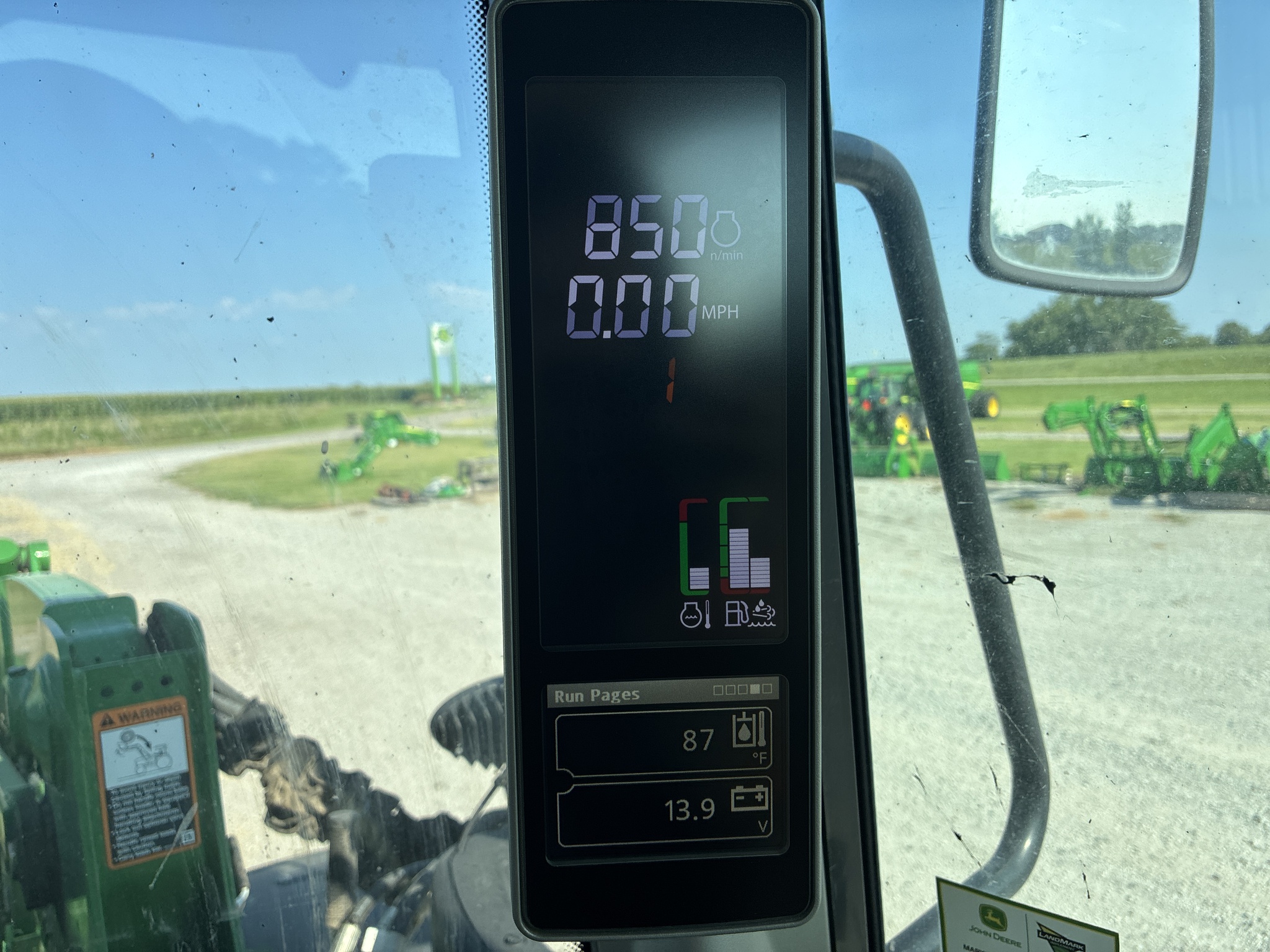  2024 John Deere 6155M at LandMark in Marysville, KS