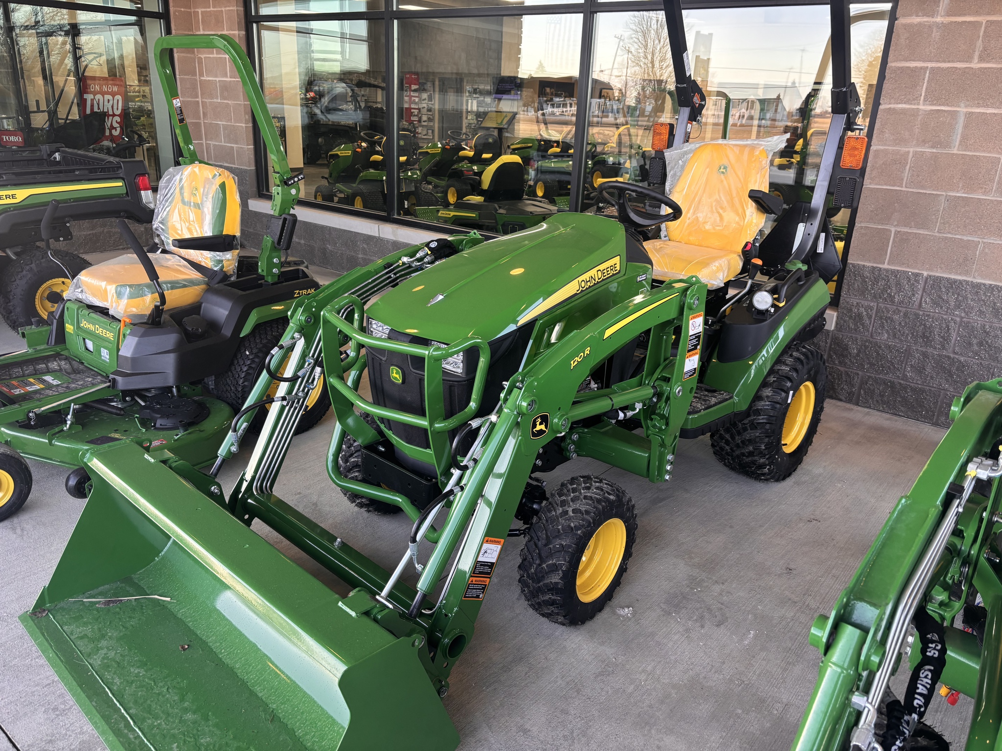 On Lot 2026 John Deere 1025R at Tri County Equipment Sandusky, MI