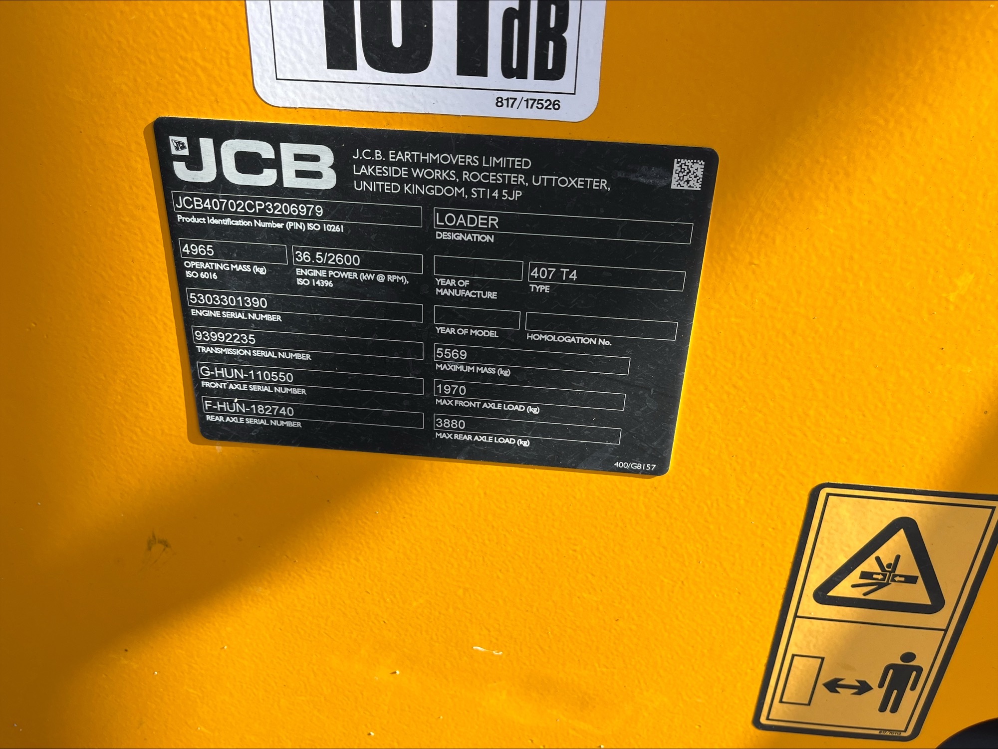  2023 JCB 407 T4 at Briggs JCB Tifton, GA