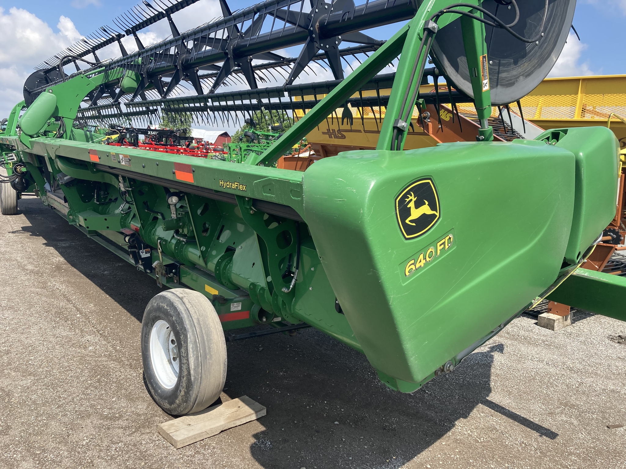 On Lot 2014 John Deere 640FD at Tri County Equipment Sandusky, MI