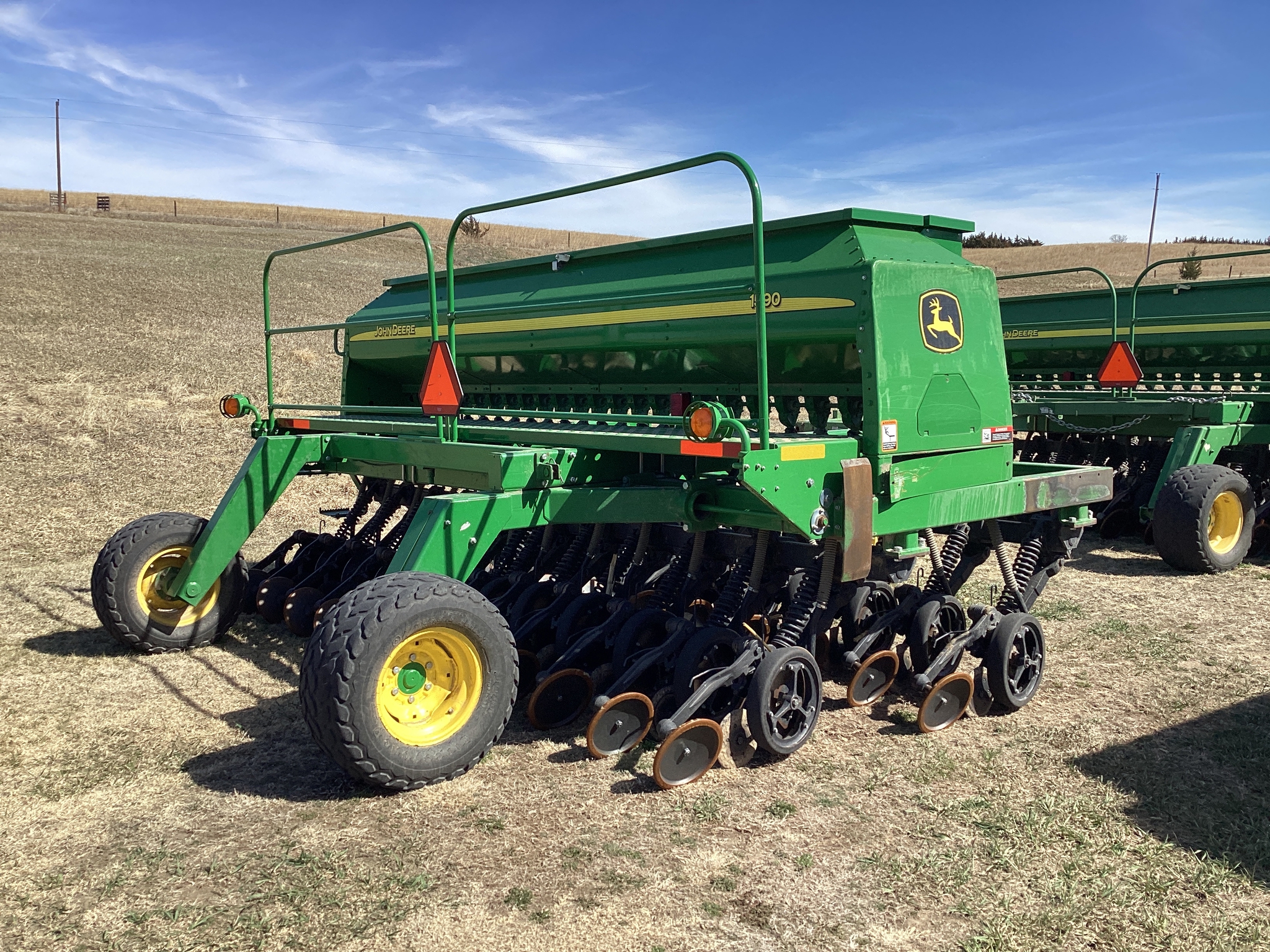  2018 John Deere 1590 at LandMark in Smith Center, KS