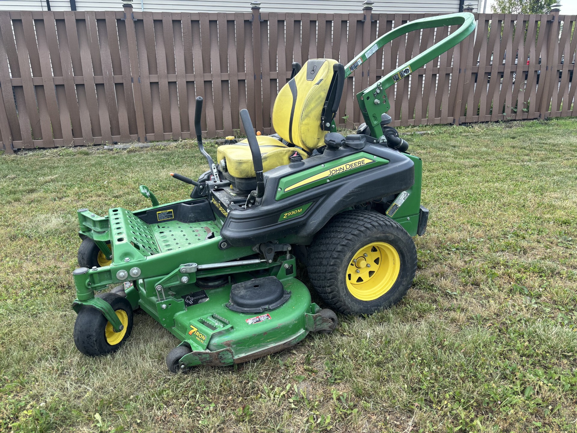 On Lot 2022 John Deere Z930M at Tri County Equipment Reese, MI