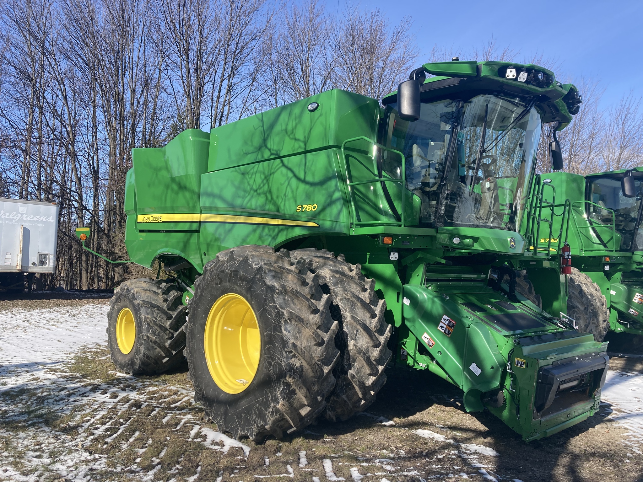 On Lot 2023 John Deere S780 at Tri County Equipment Sandusky, MI