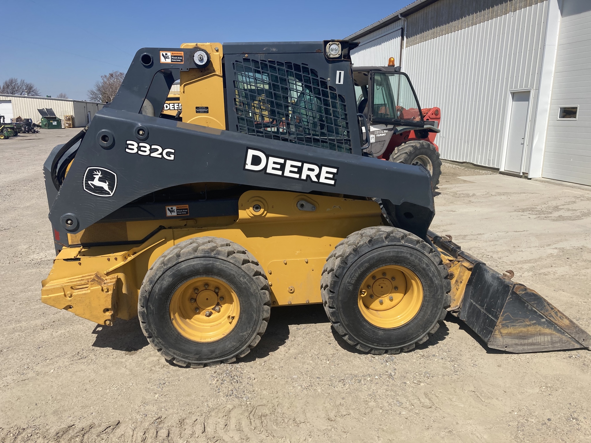 On Lot 2017 John Deere 332G at Tri County Equipment Sandusky, MI