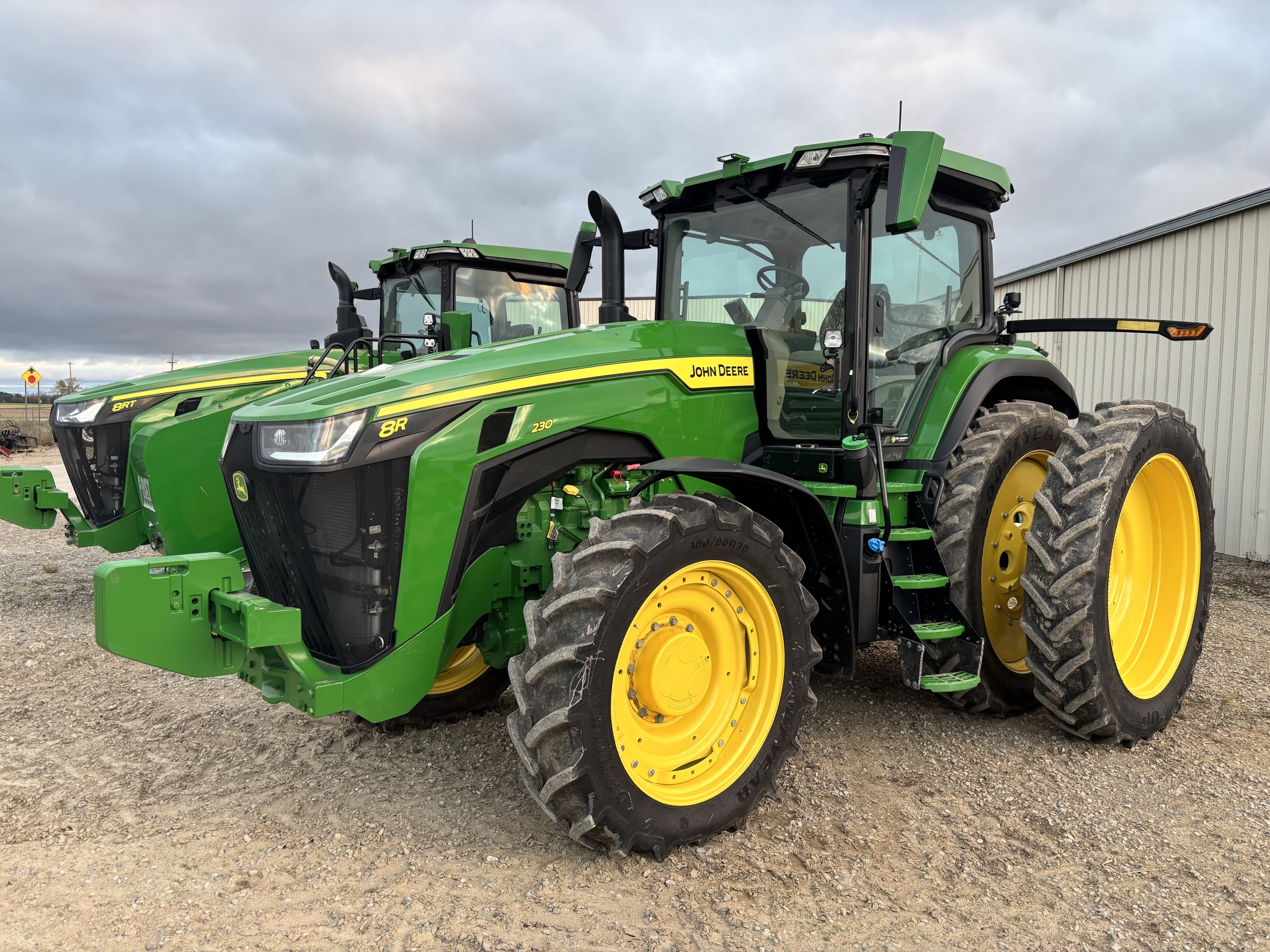On Lot 2023 John Deere 8R 230 at Tri County Equipment Sandusky, MI