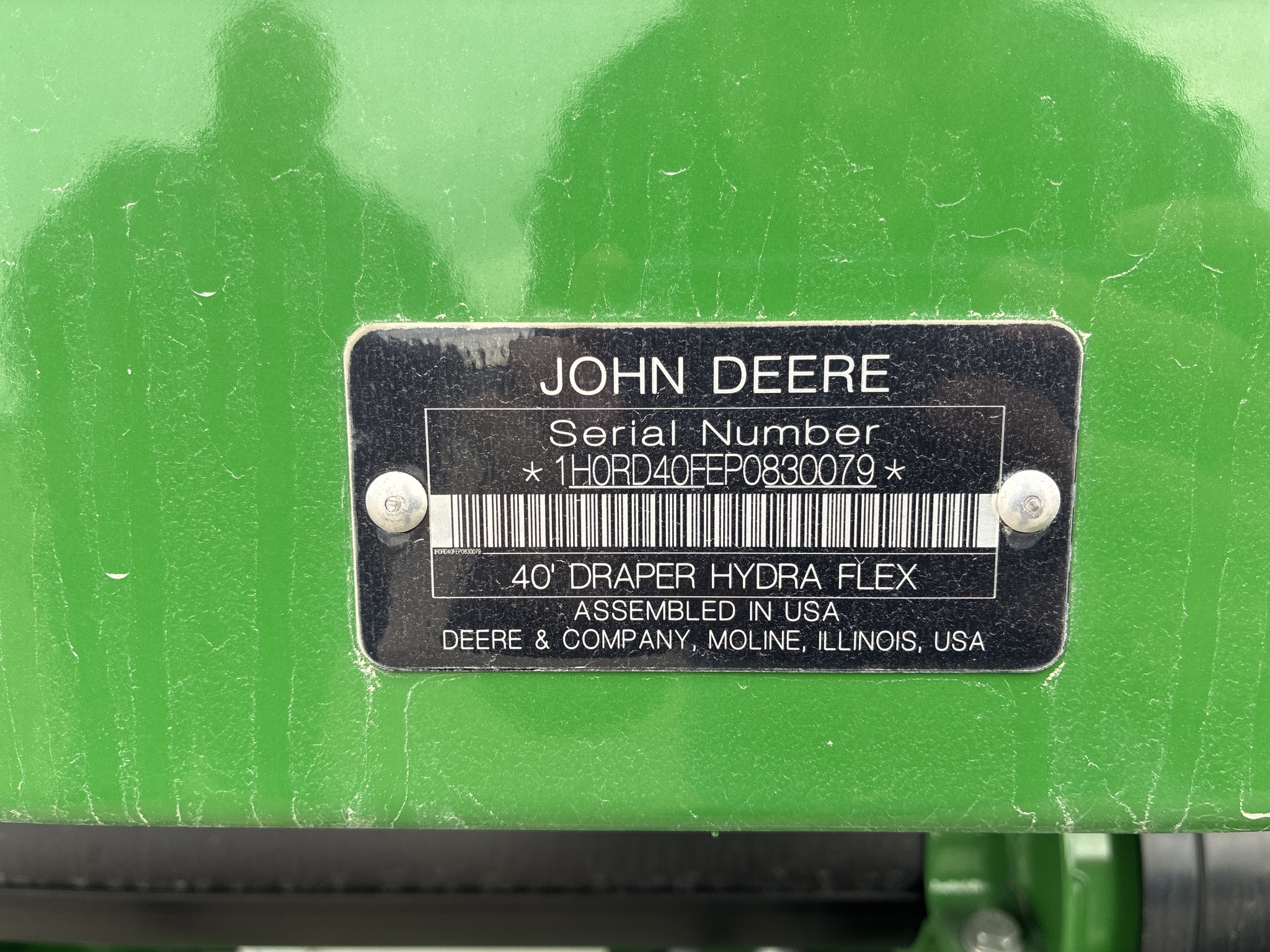  2024 John Deere RD40F at LandMark in Hastings, NE