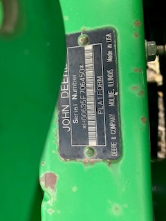 On Lot 2004 John Deere 635F at Tri County Equipment Caro, MI