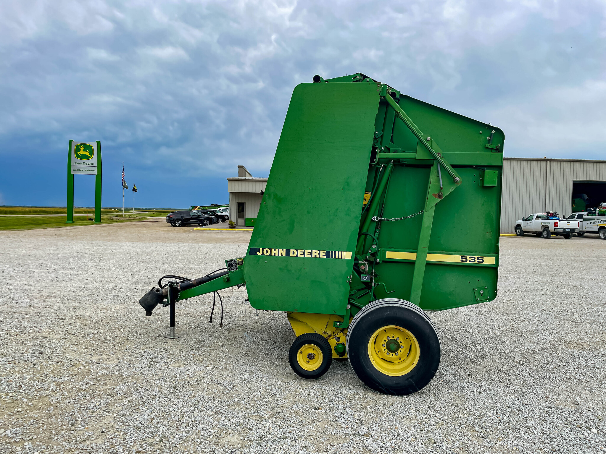  1990 John Deere 535 at LandMark in Smith Center, KS