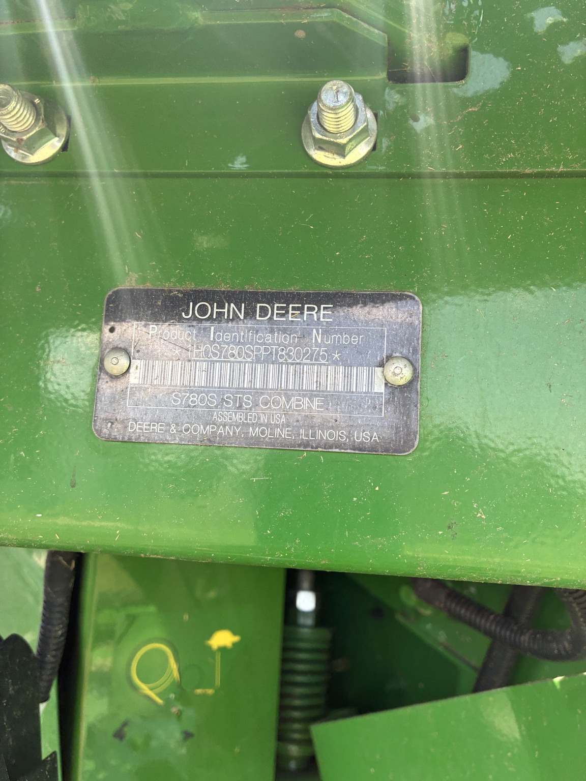  2024 John Deere S780 at LandMark in Hastings, NE