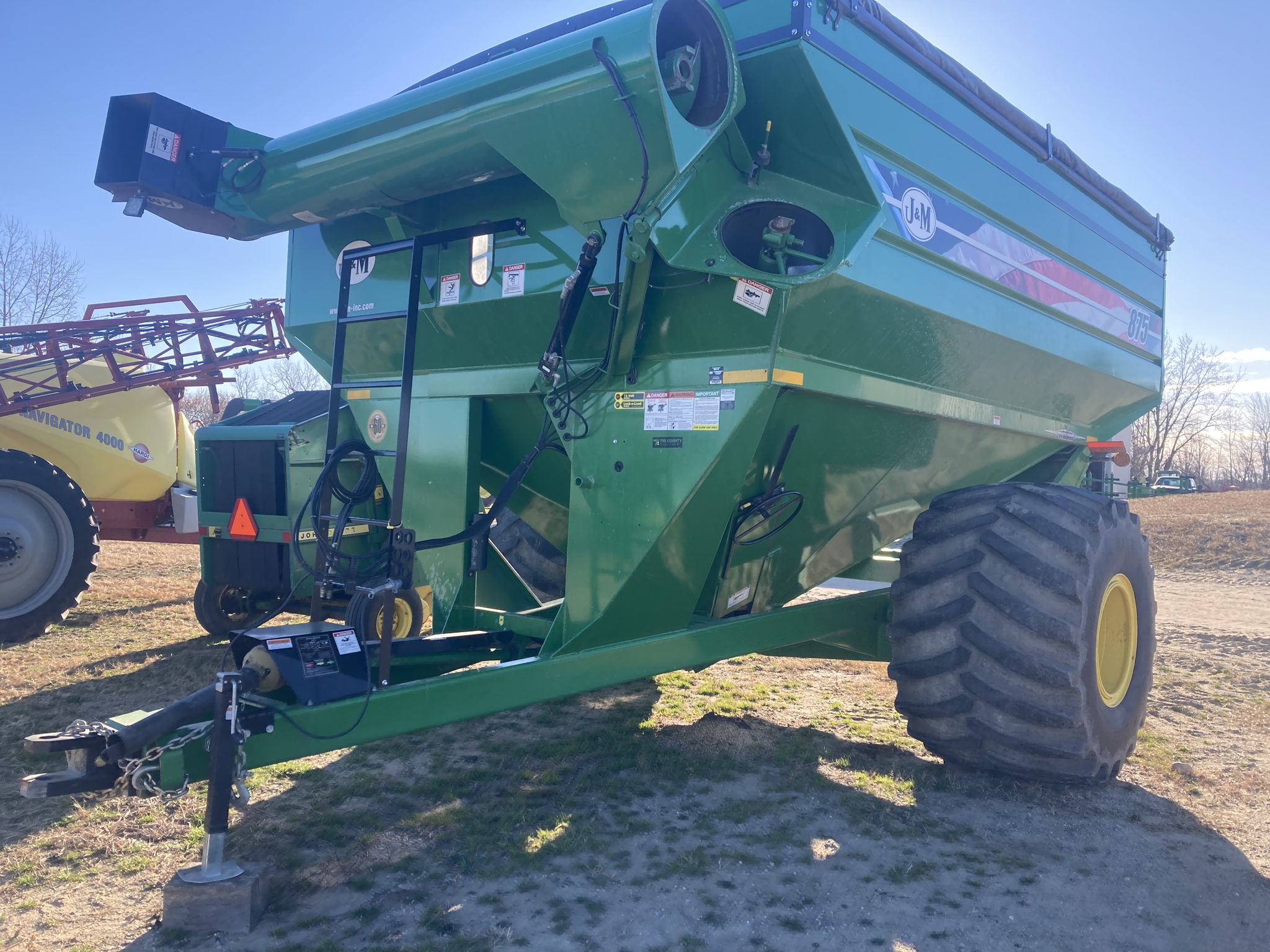 On Lot 2021 J&m 875-18 at Tri County Equipment Marlette, MI