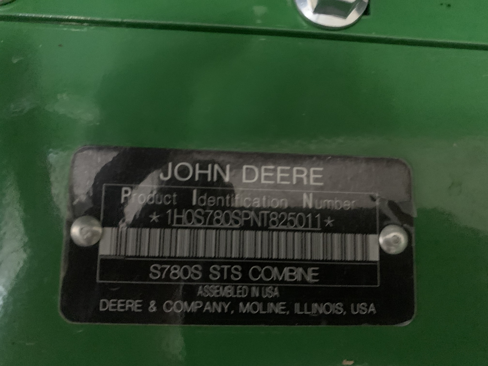  2023 John Deere S780 at LandMark in Holdrege, NE