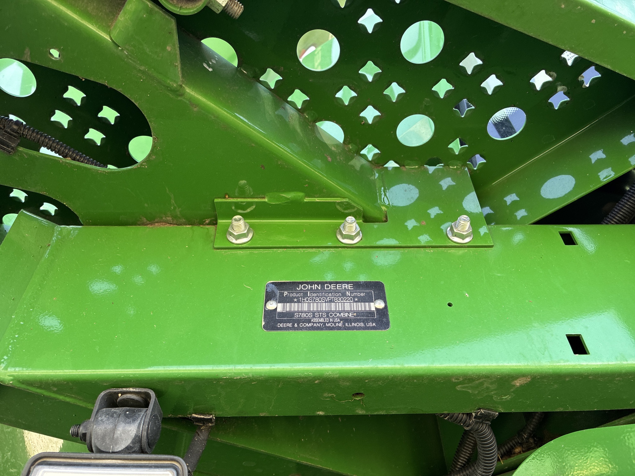  2024 John Deere S780 at LandMark in Fairfield, NE