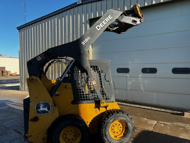 On Lot 2021 John Deere 318G at Tri County Equipment Sandusky, MI