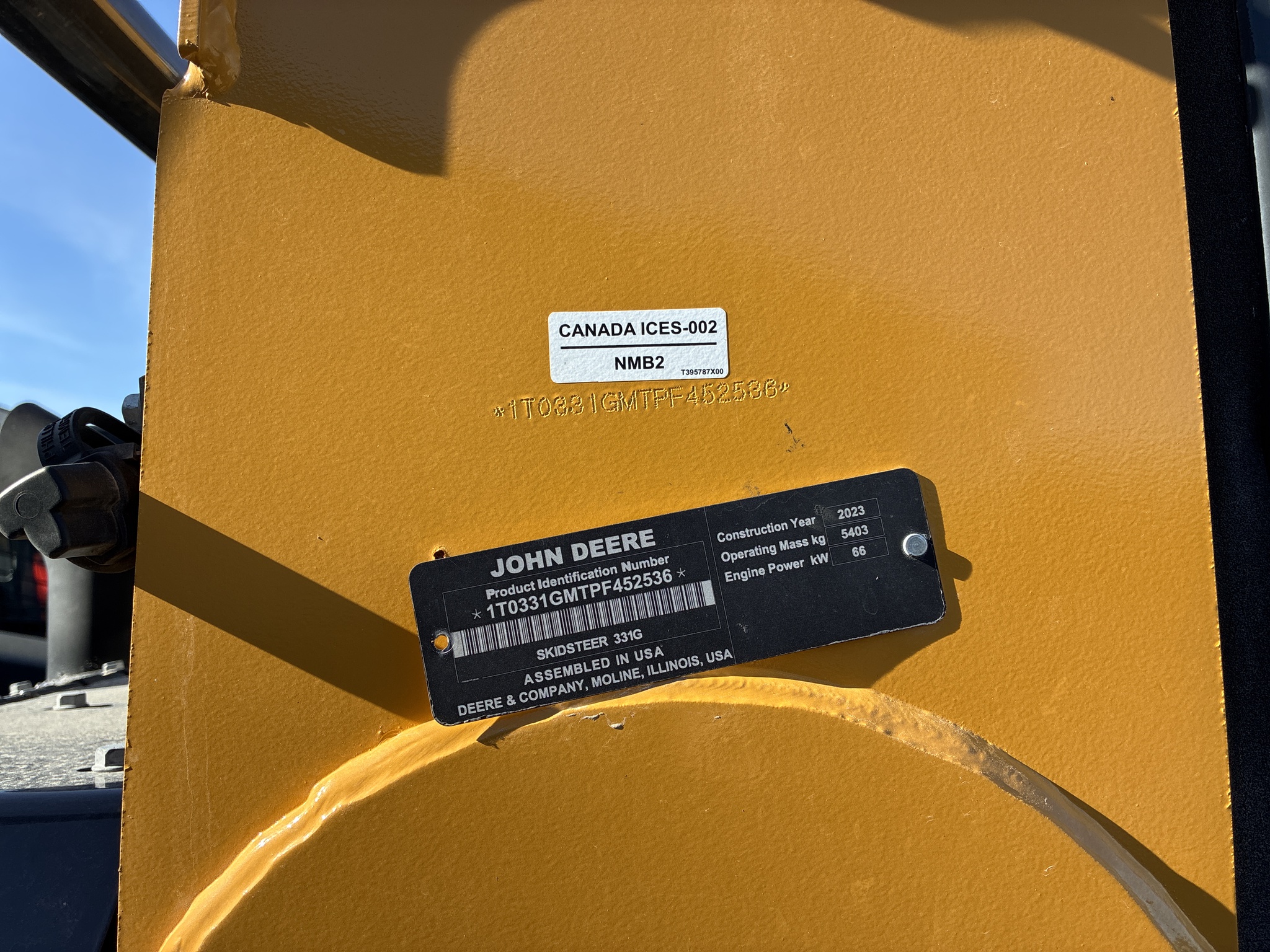  2023 John Deere 331G at LandMark in Hastings, NE