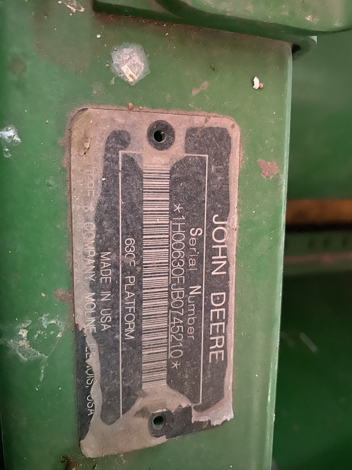  2011 John Deere 630F at LandMark in Hebron, NE