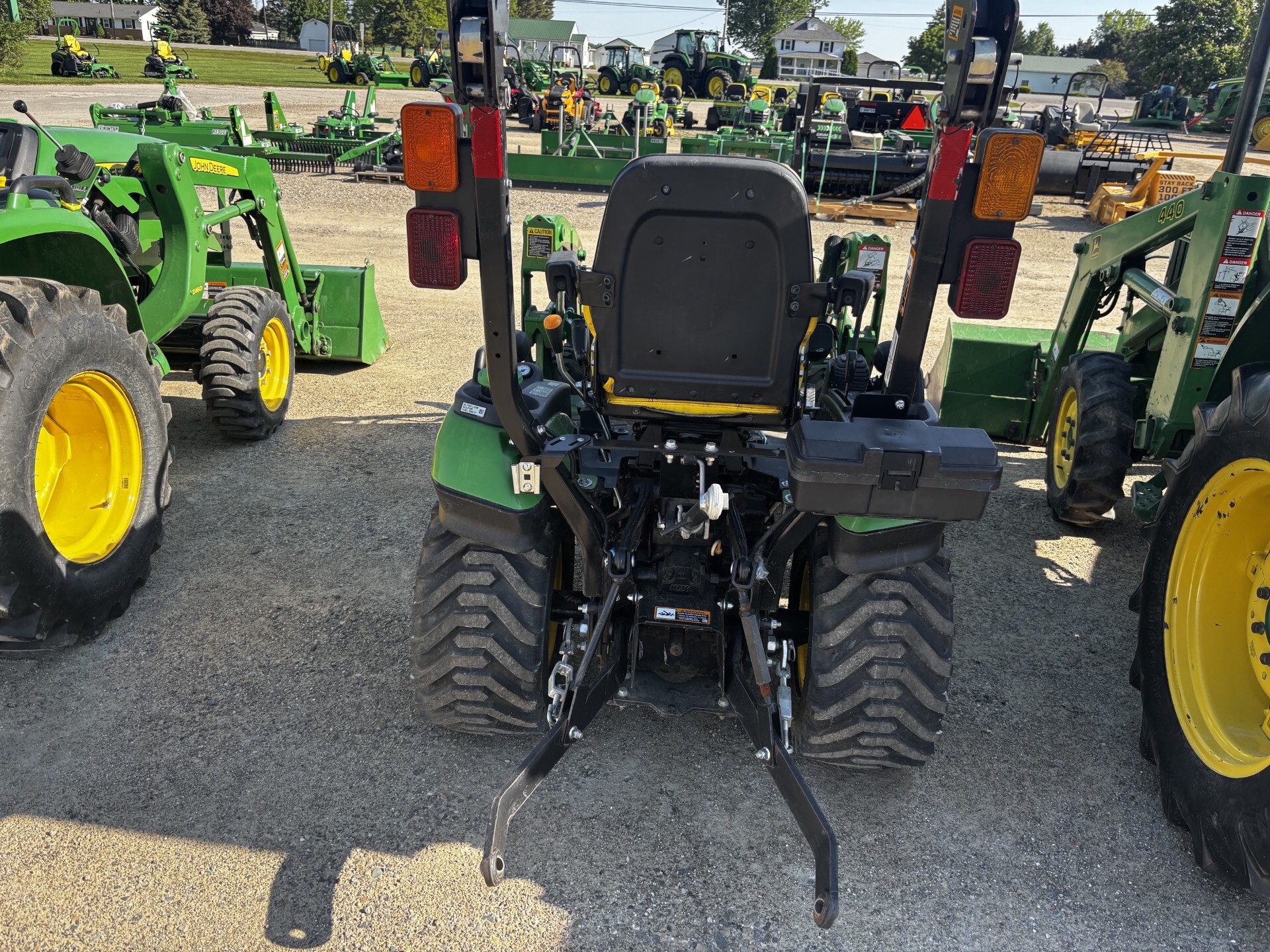 On Lot 2021 John Deere 1025R at Tri County Equipment Sandusky, MI
