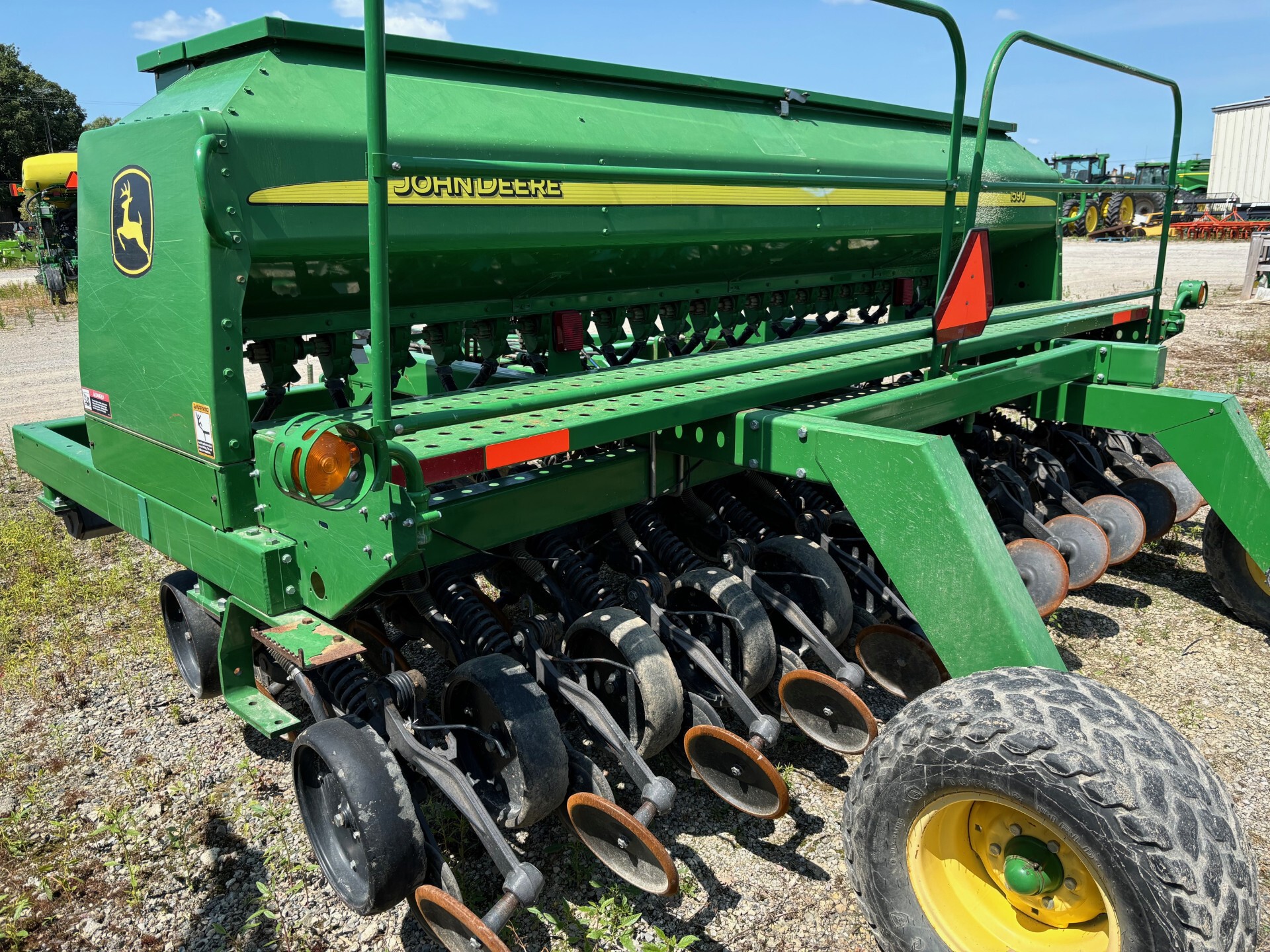 On Lot 2015 John Deere 1590 at Tri County Equipment Sandusky, MI