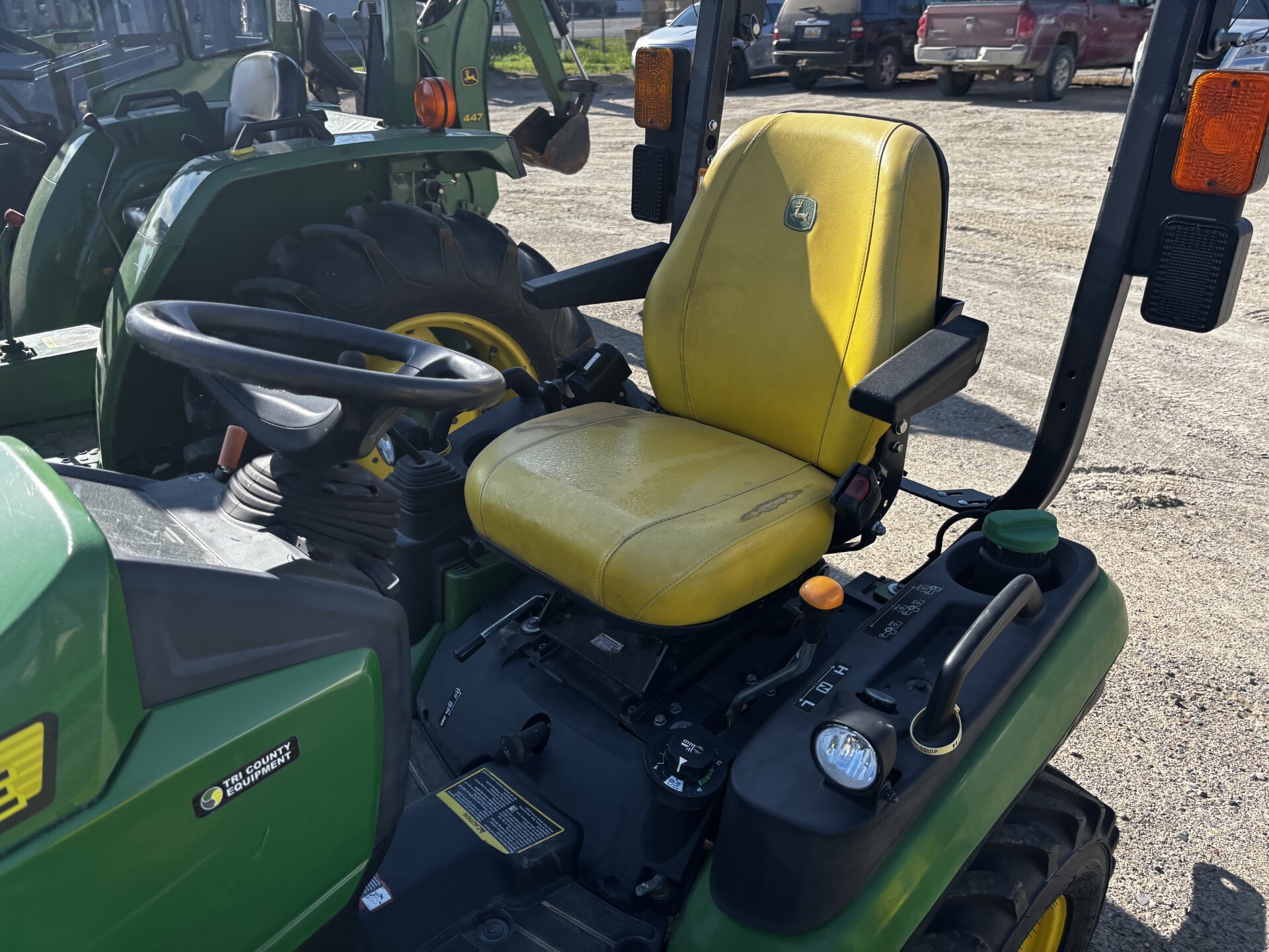 On Lot 2021 John Deere 1025R at Tri County Equipment Sandusky, MI