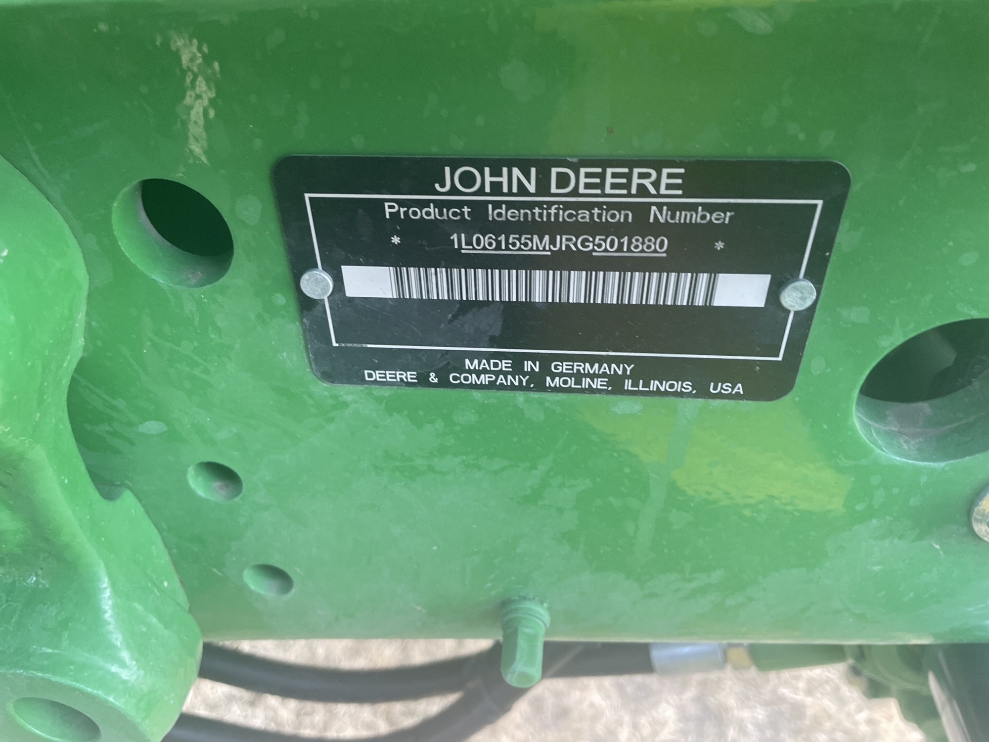  2024 John Deere 6155M at LandMark in Phillipsburg, KS
