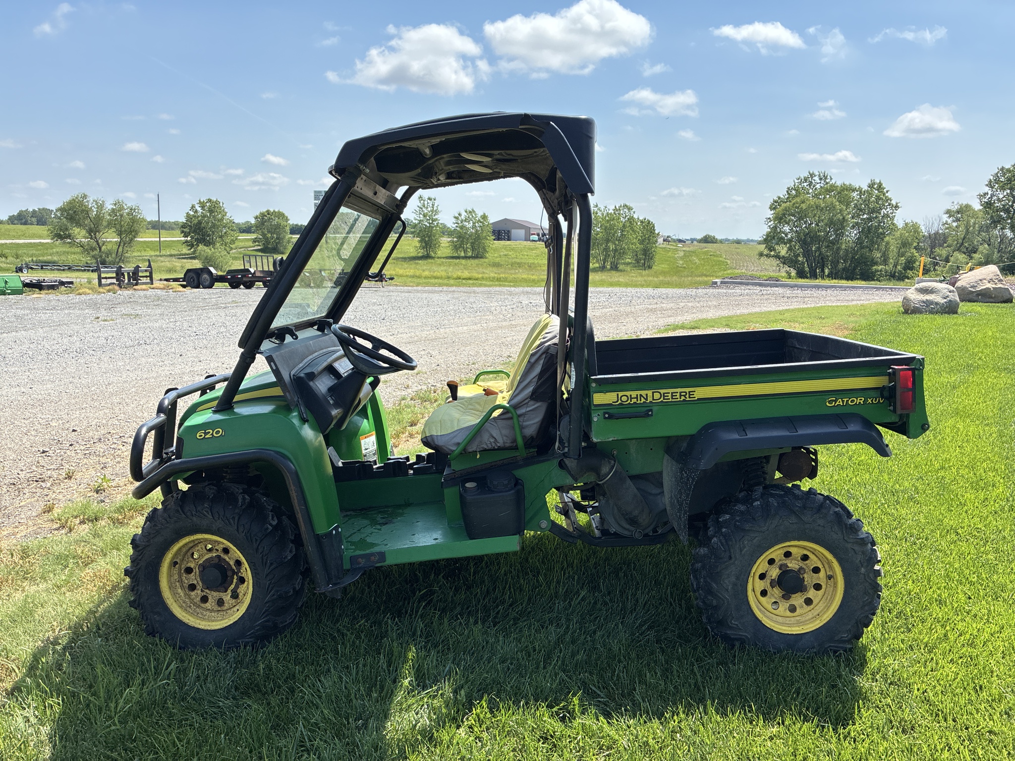  2007 John Deere XUV 620I GREEN at LandMark in Marysville, KS