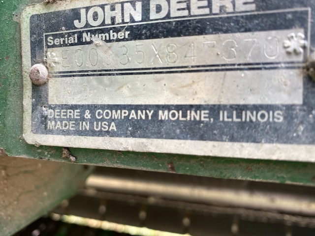  1990 John Deere 535 at LandMark in Smith Center, KS