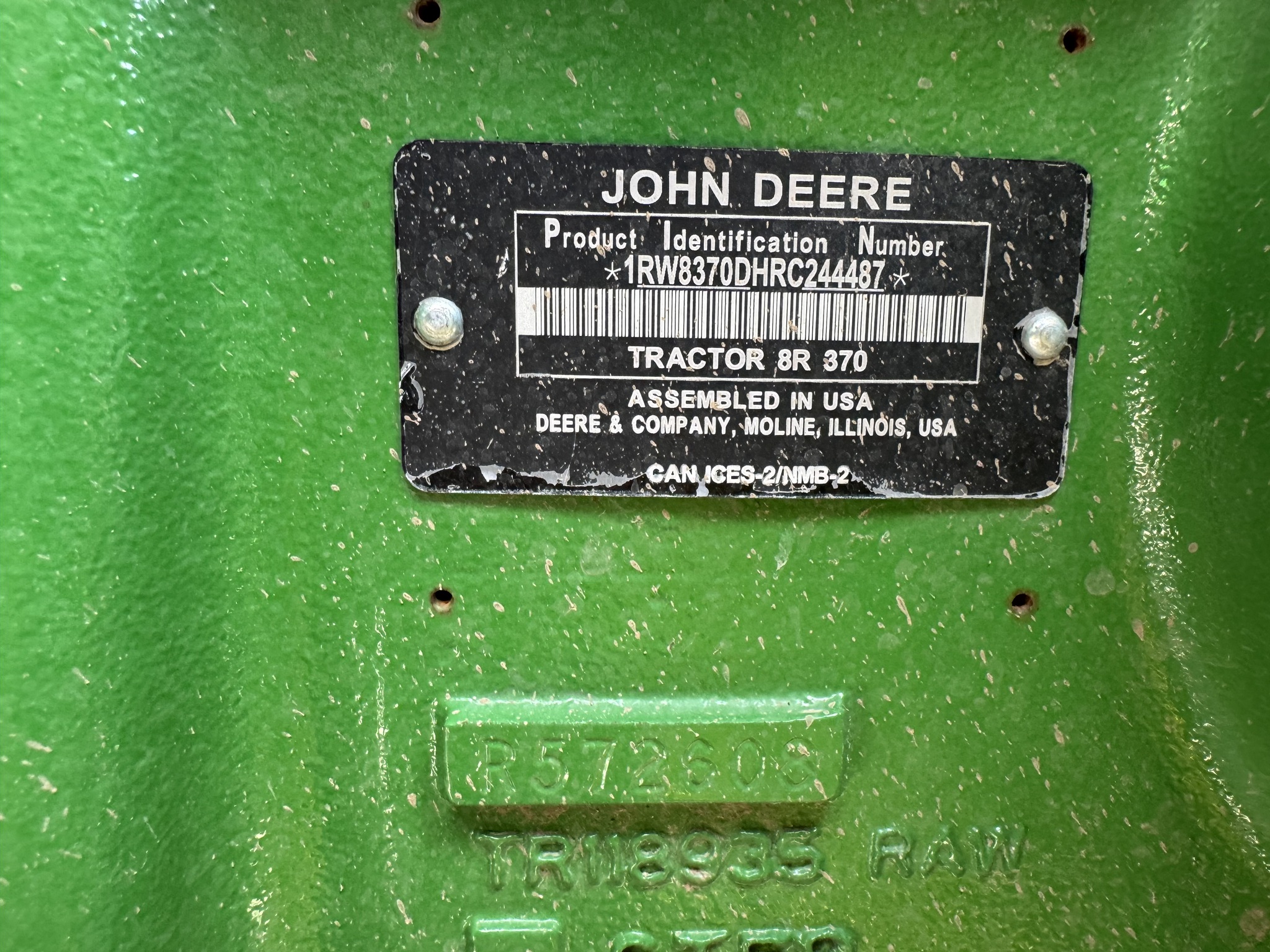  2024 John Deere 8R 370 at LandMark in Beatrice, NE