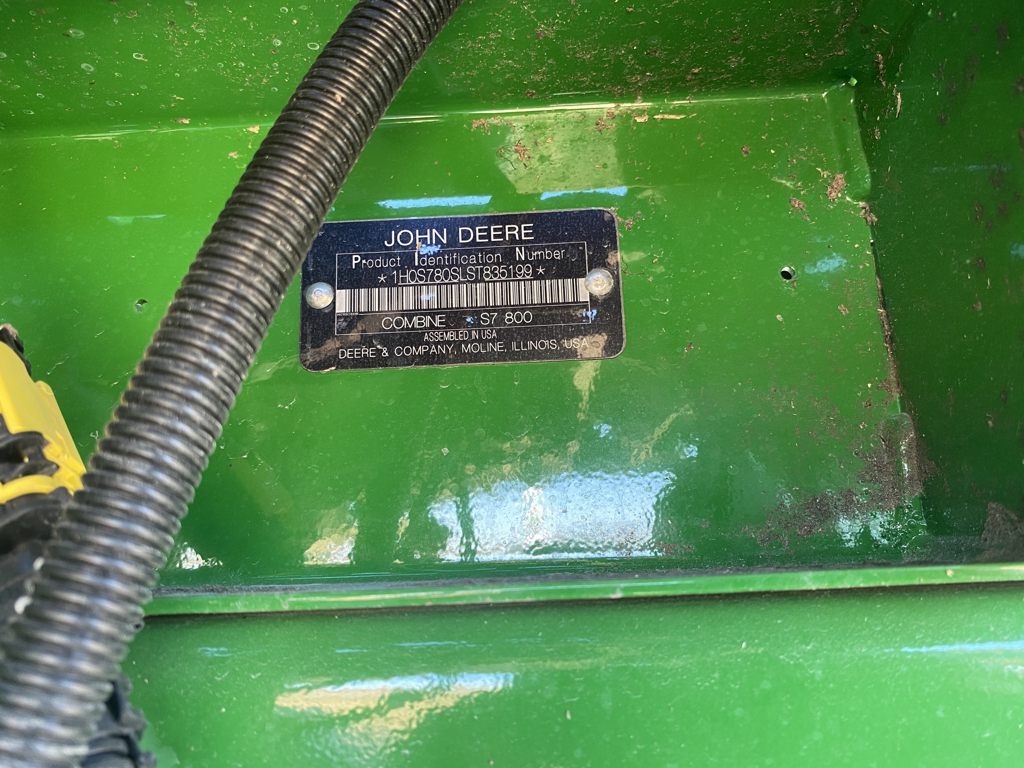  2025 John Deere S7 800 at LandMark in Hebron, NE