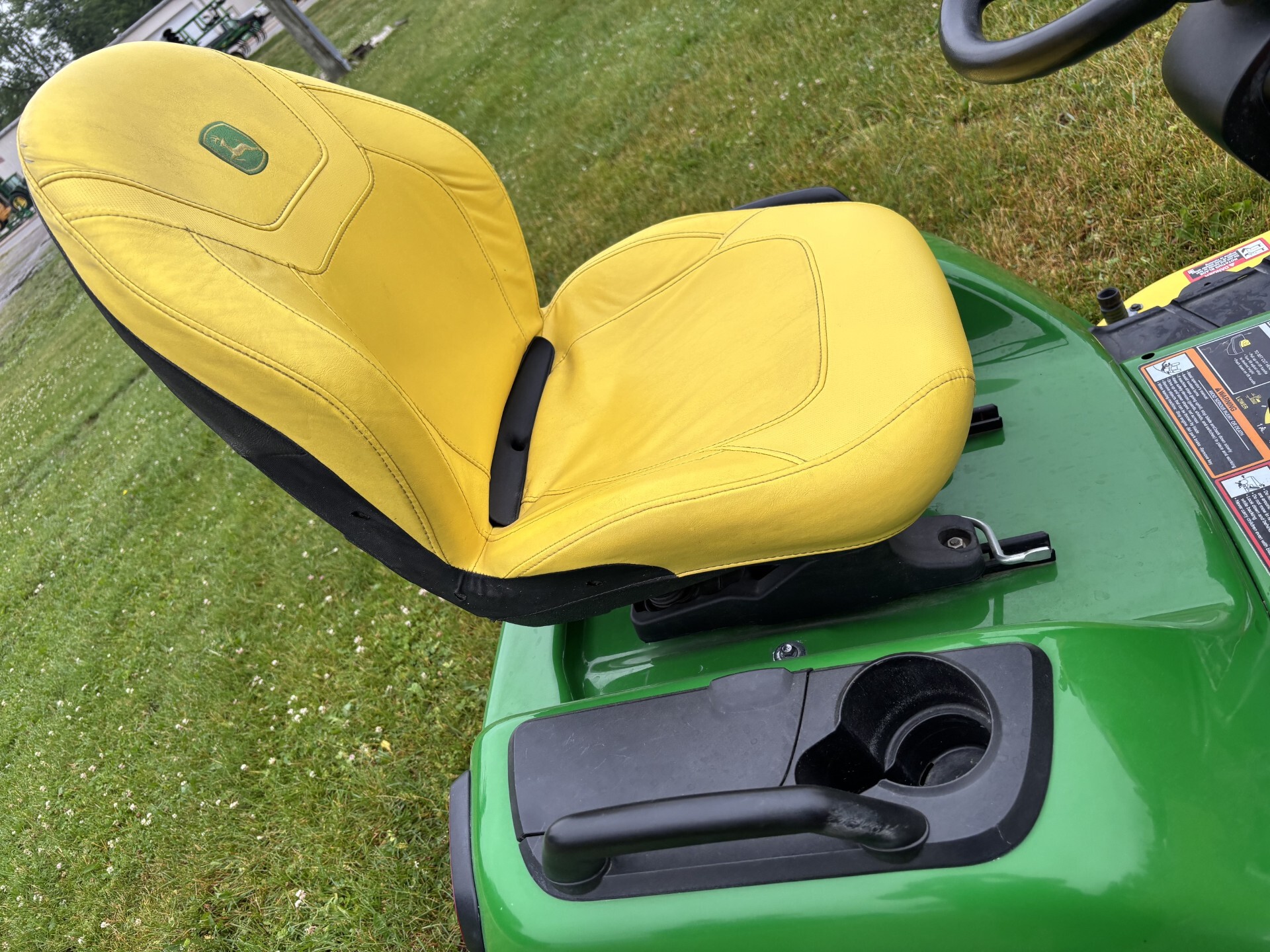 On Lot 2021 John Deere X590 at Tri County Equipment Reese, MI