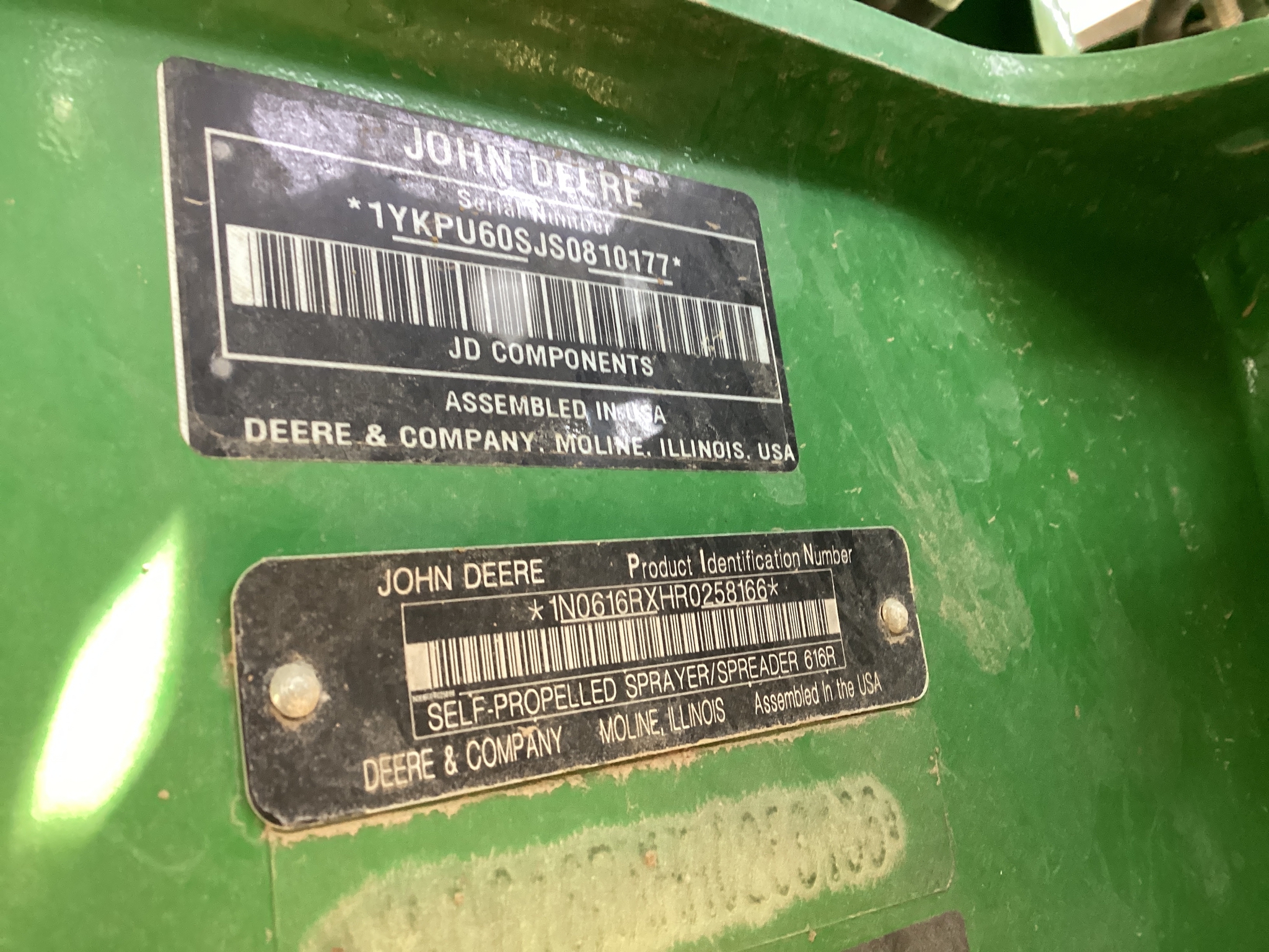  2025 John Deere 616R at LandMark in Smith Center, KS
