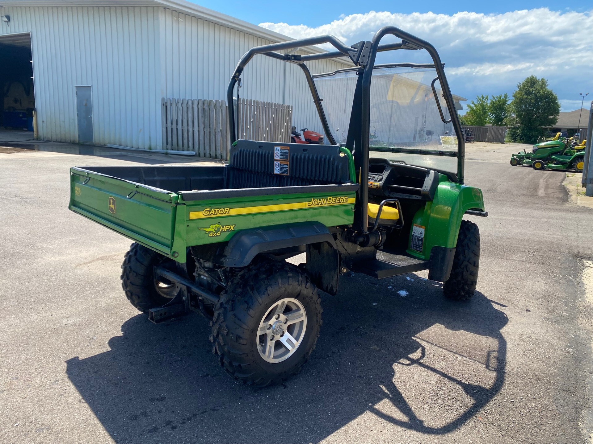 On Lot 2009 John Deere HPX 4X4 at Tri County Equipment Birch Run, MI