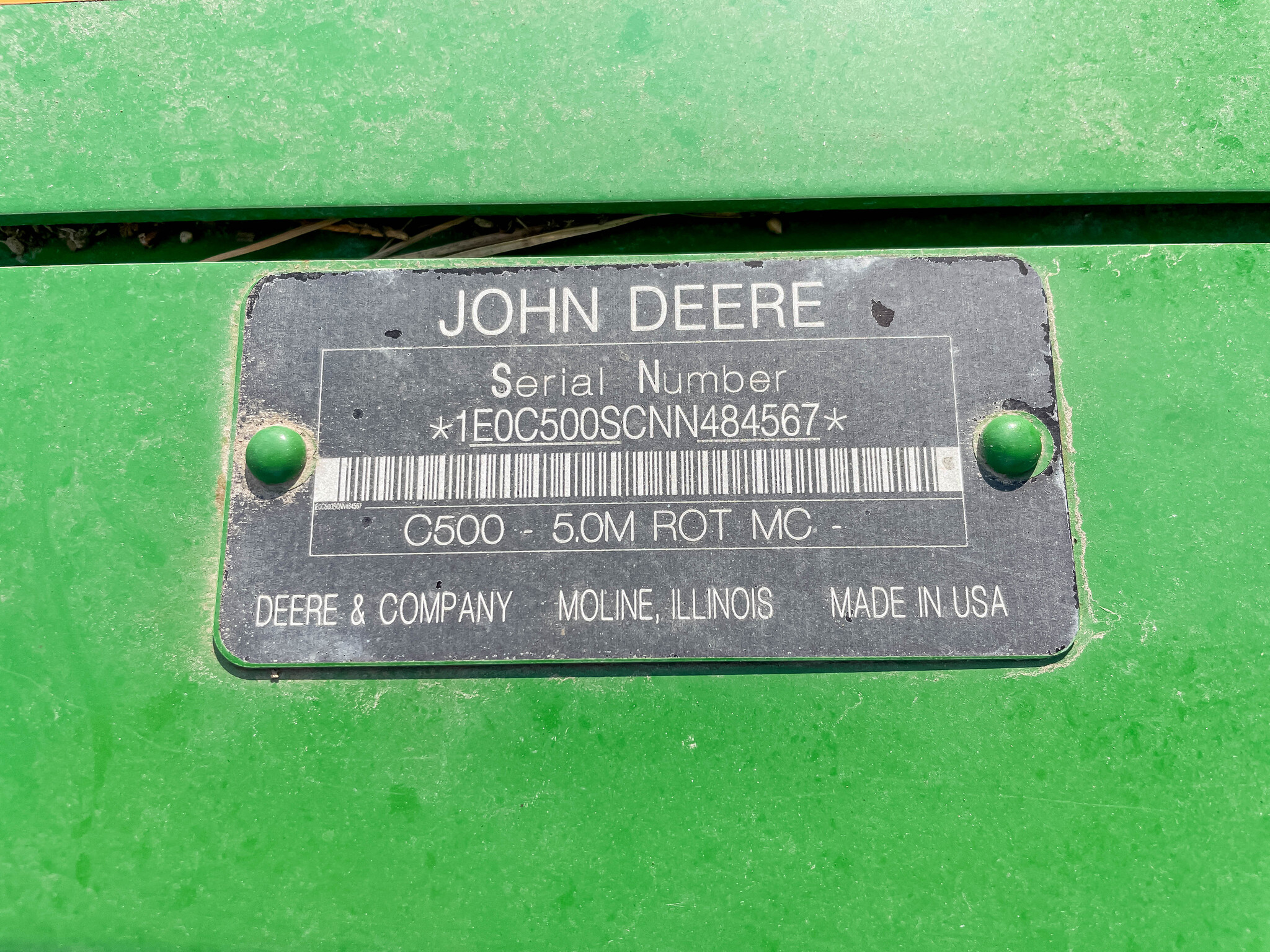  2022 John Deere C500 at LandMark in Arapahoe, NE