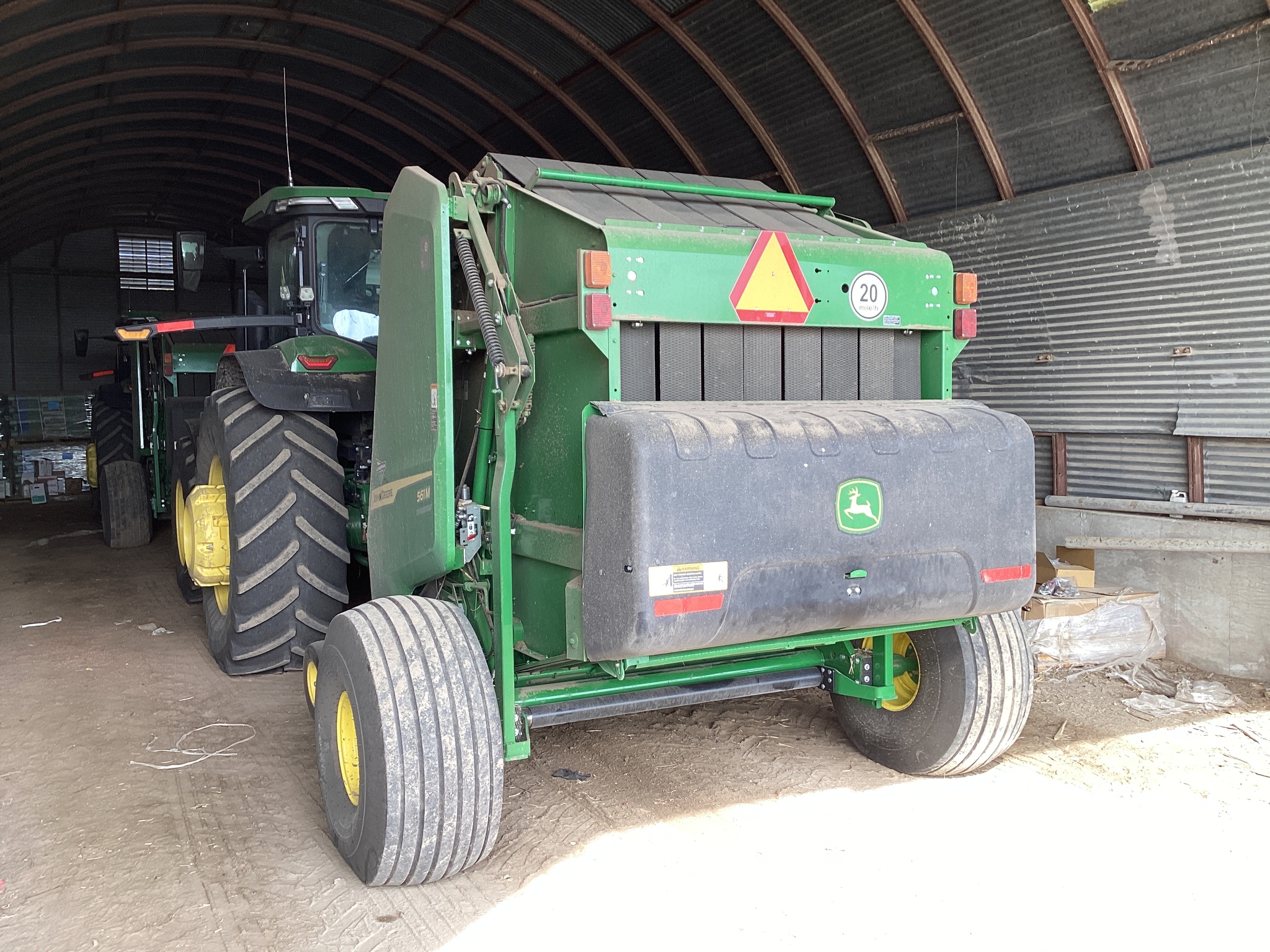  2025 John Deere 561M at LandMark in Smith Center, KS