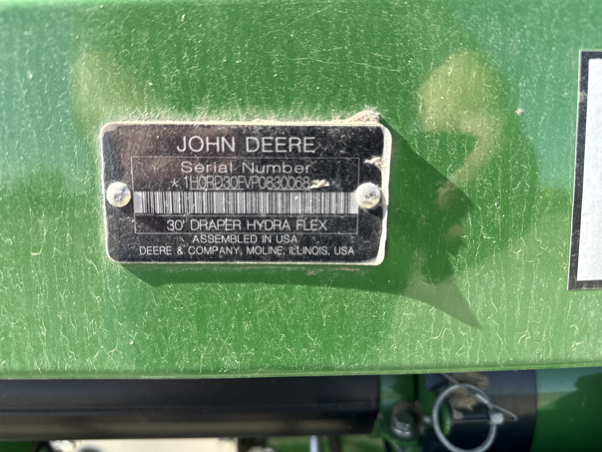  2024 John Deere RD30F at LandMark in Lexington, NE