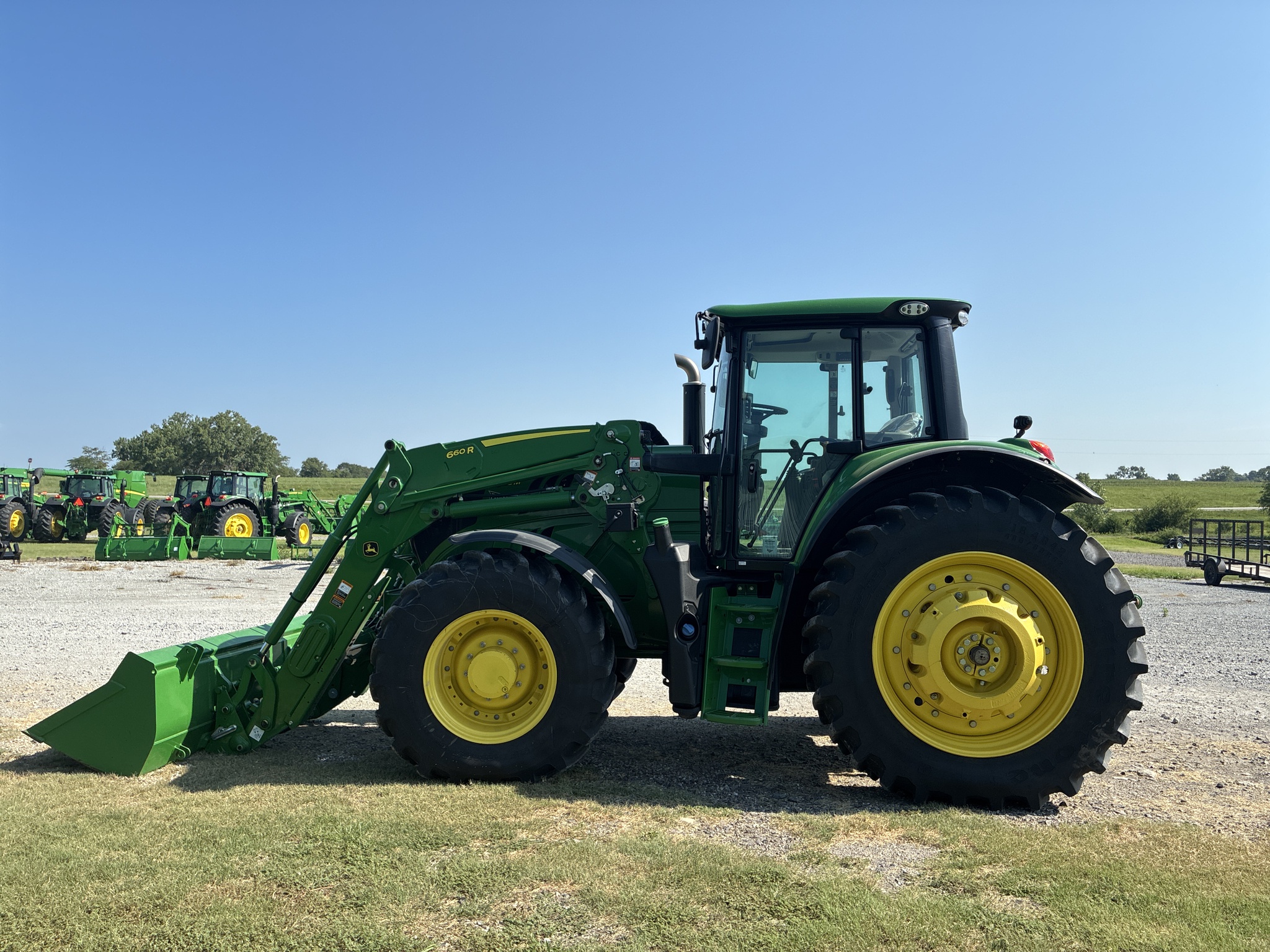  2024 John Deere 6155M at LandMark in Marysville, KS