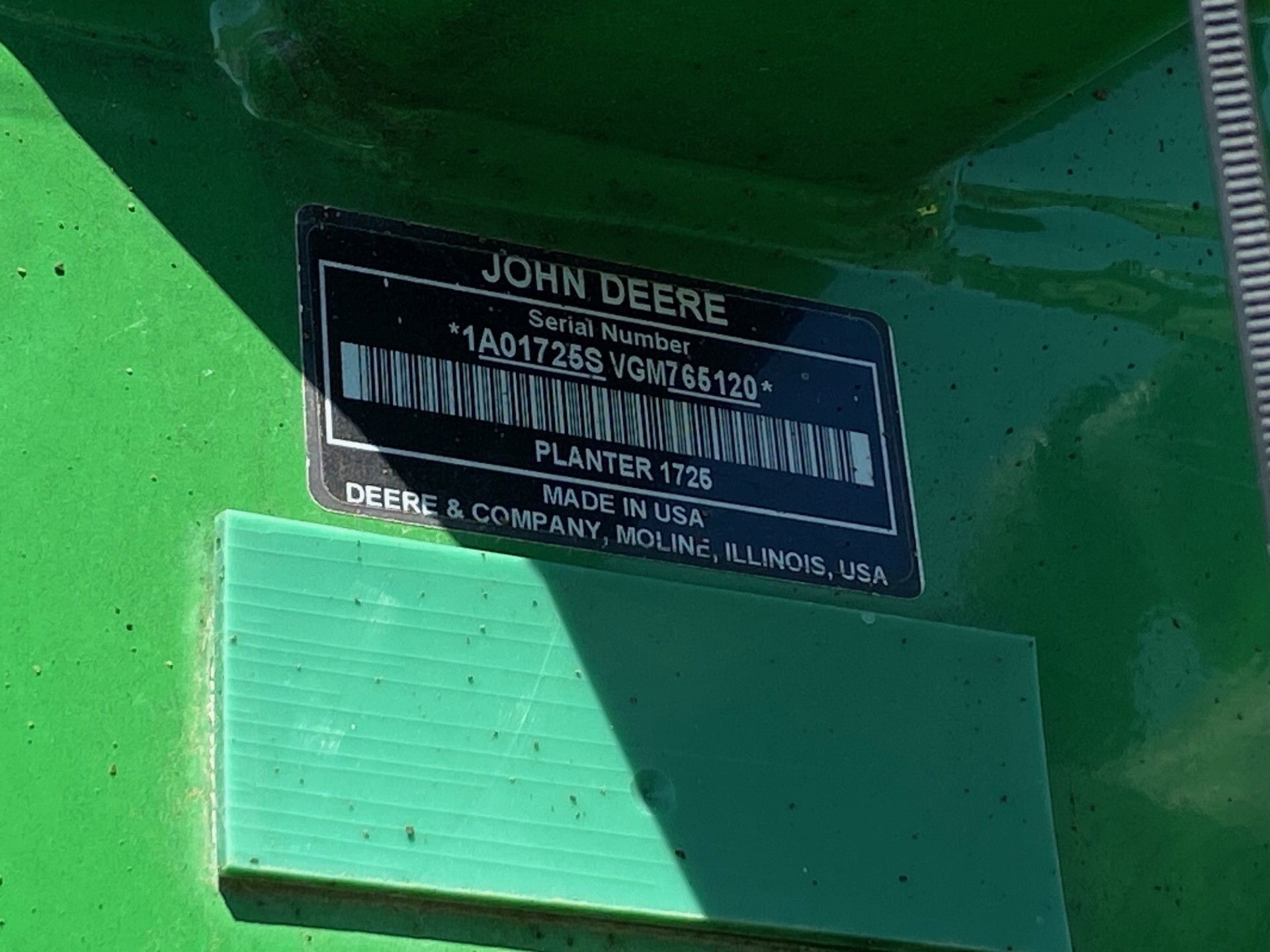  2016 John Deere 1725 CCS at LandMark in Kearney, NE