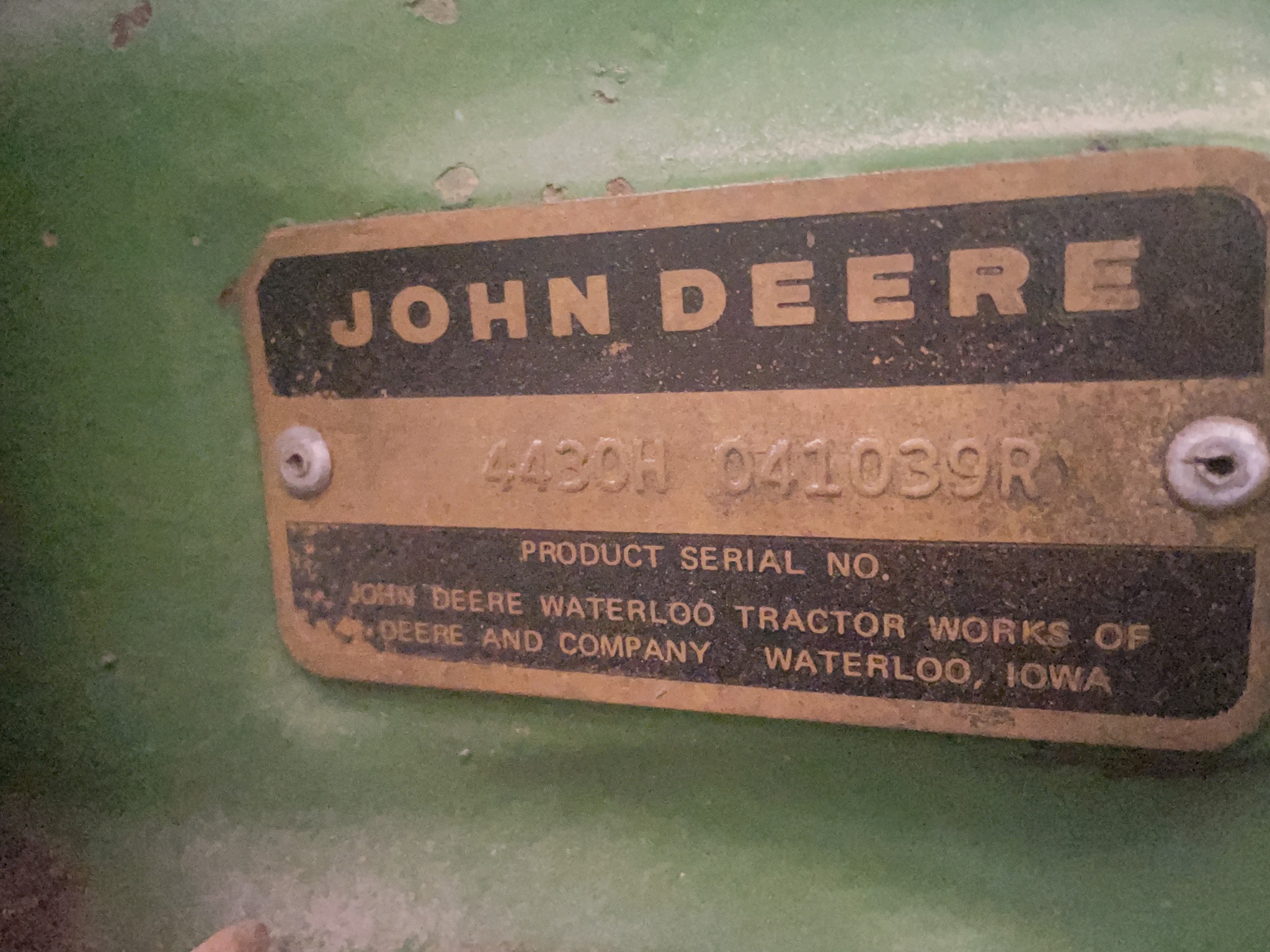  1975 John Deere 4430 at LandMark in Kearney, NE