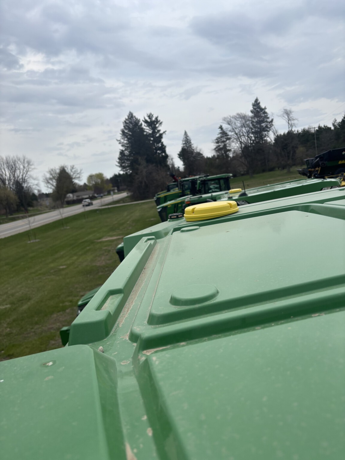On Lot 2023 John Deere 8RX 410 at Tri County Equipment Bad Axe, MI