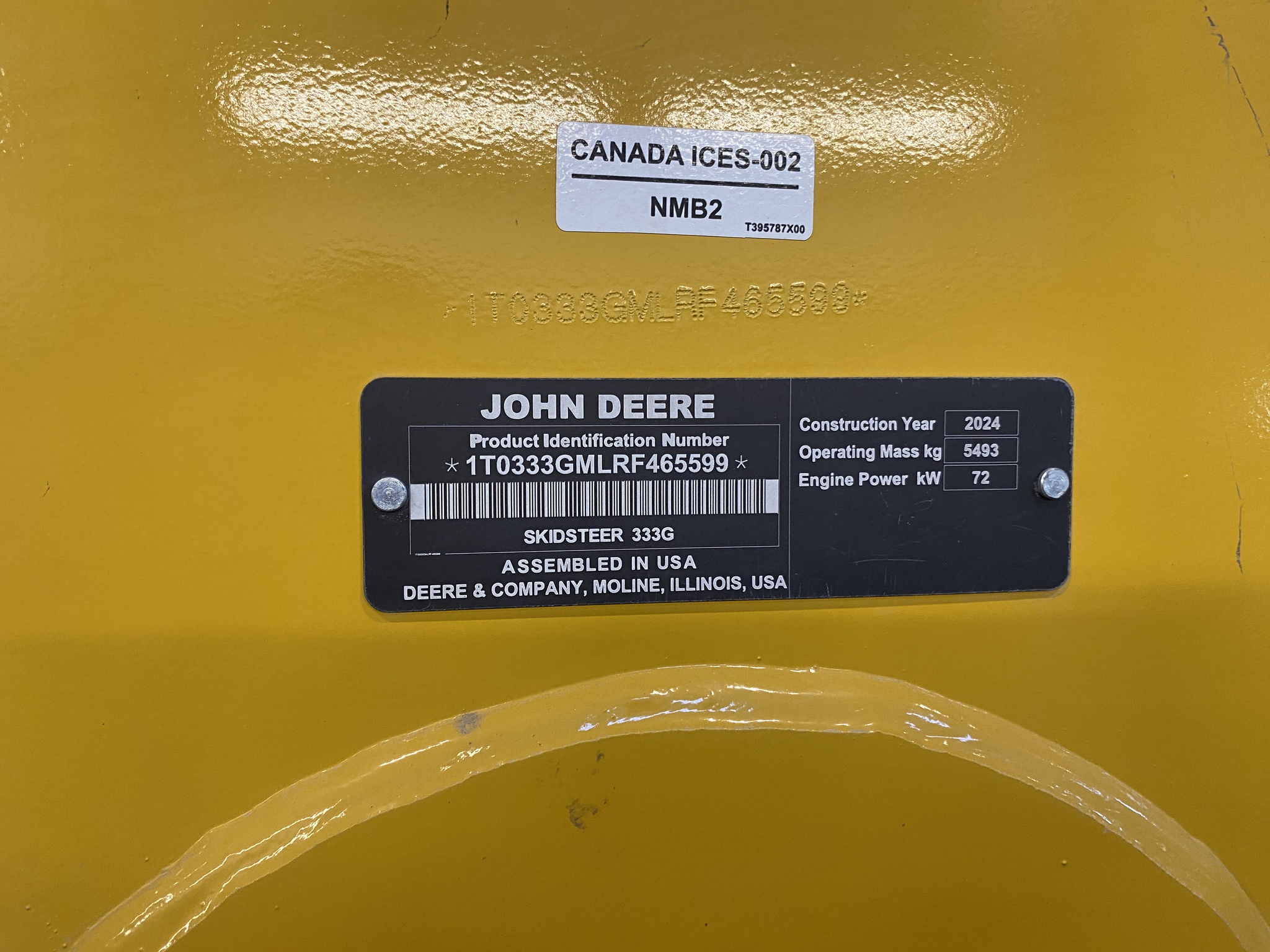  2024 John Deere 333G at LandMark in Hebron, NE