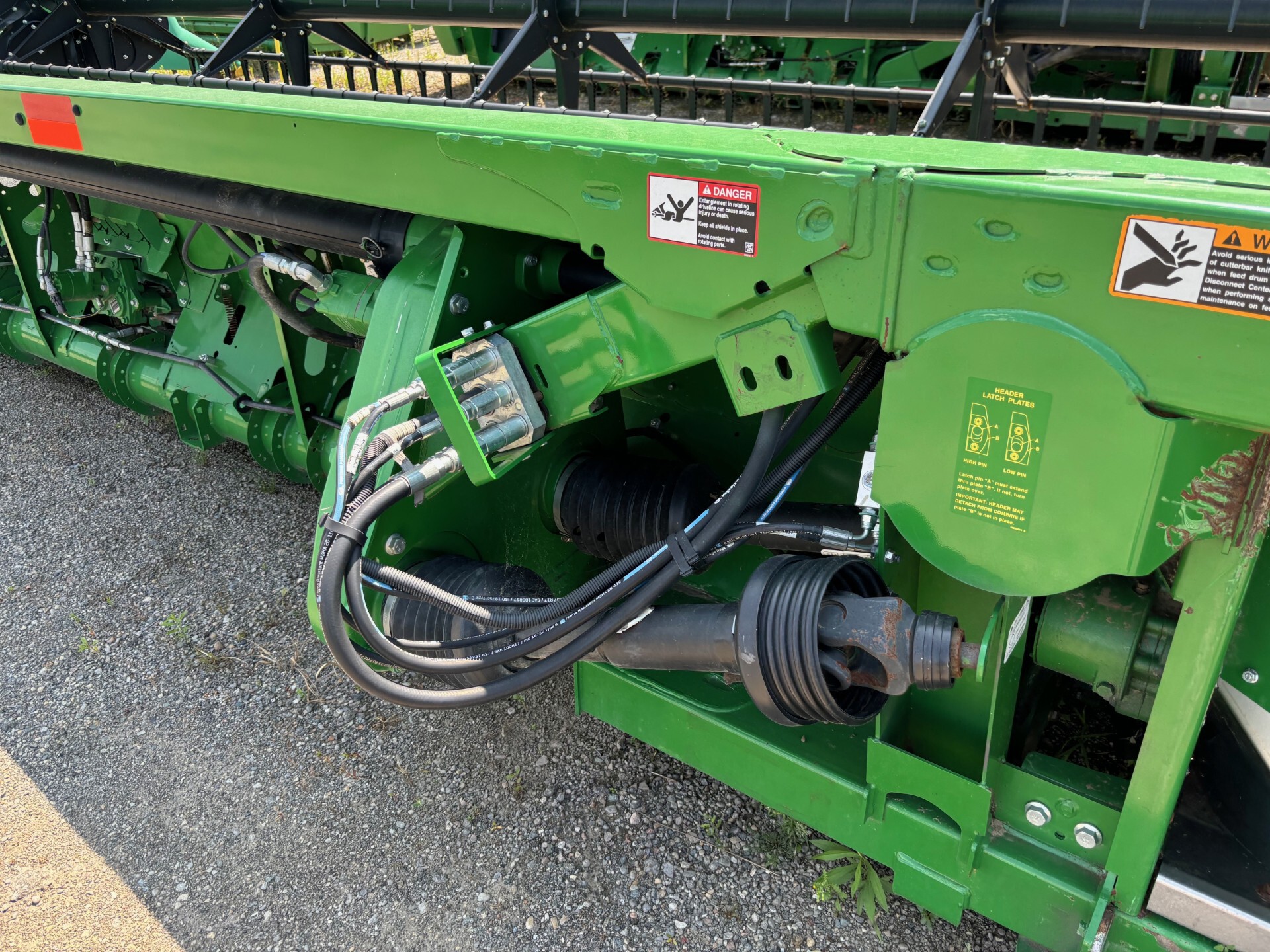 On Lot 2019 John Deere 740FD at Tri County Equipment Sandusky, MI