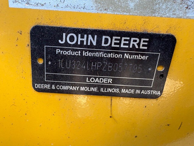 On Lot 2020 John Deere 324L at Tri County Equipment Sandusky, MI