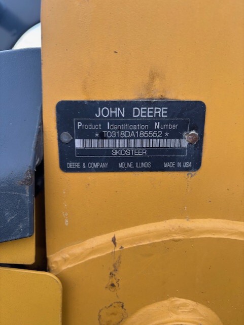 On Lot 2010 John Deere 318D at Tri County Equipment Bad Axe, MI