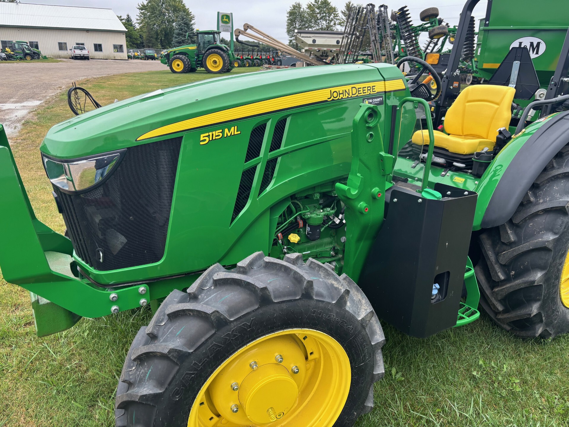 On Lot 2023 John Deere 5115ML at Tri County Equipment Sandusky, MI