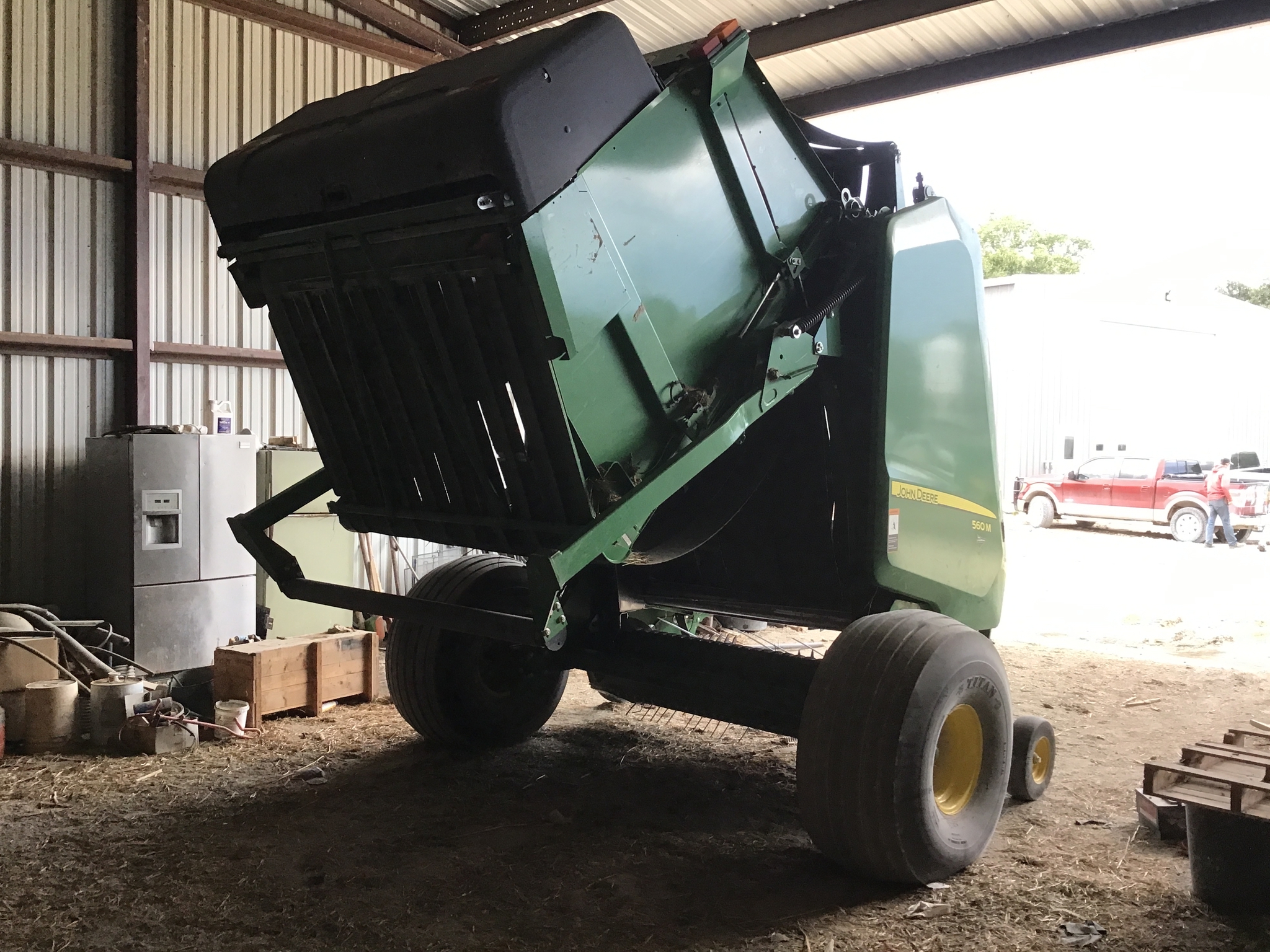  2021 John Deere 560M at LandMark in Smith Center, KS