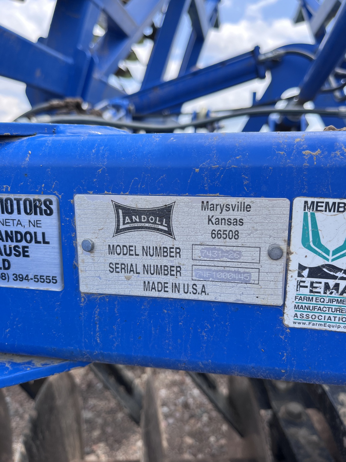  2010 Landoll 7431-26 at LandMark in Minden, NE