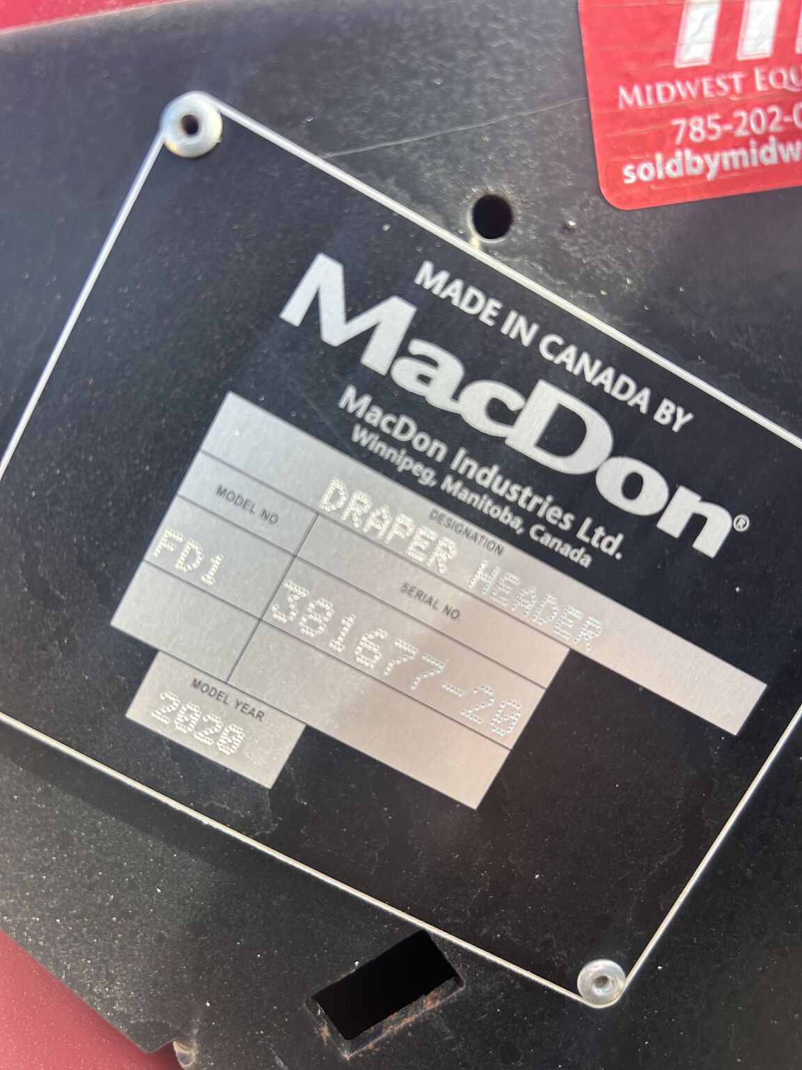  2020 MACDON FD125 at LandMark in Holdrege, NE