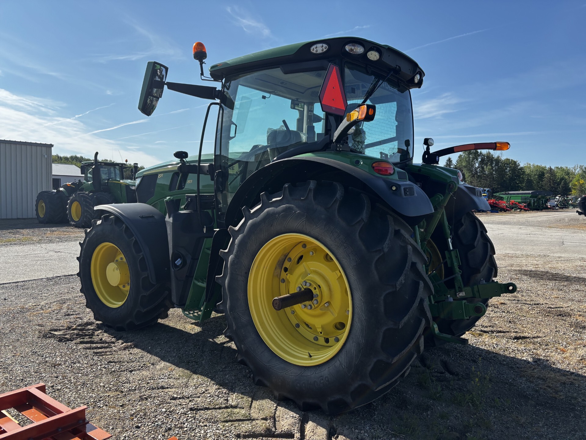On Lot 2022 John Deere 6R 155 at Tri County Equipment Sandusky, MI
