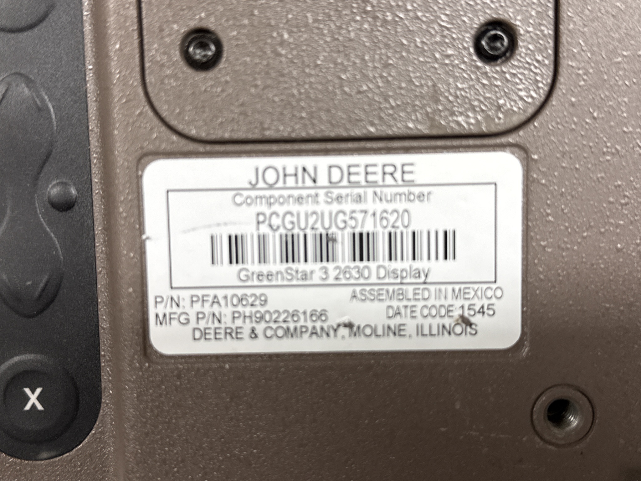   John Deere GreenStar 2630 at LandMark in Lexington, NE