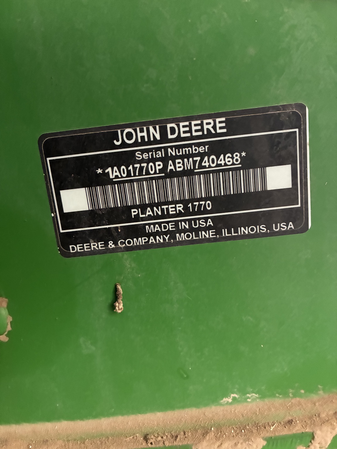  2011 John Deere 1770NT CCS at LandMark in Arapahoe, NE
