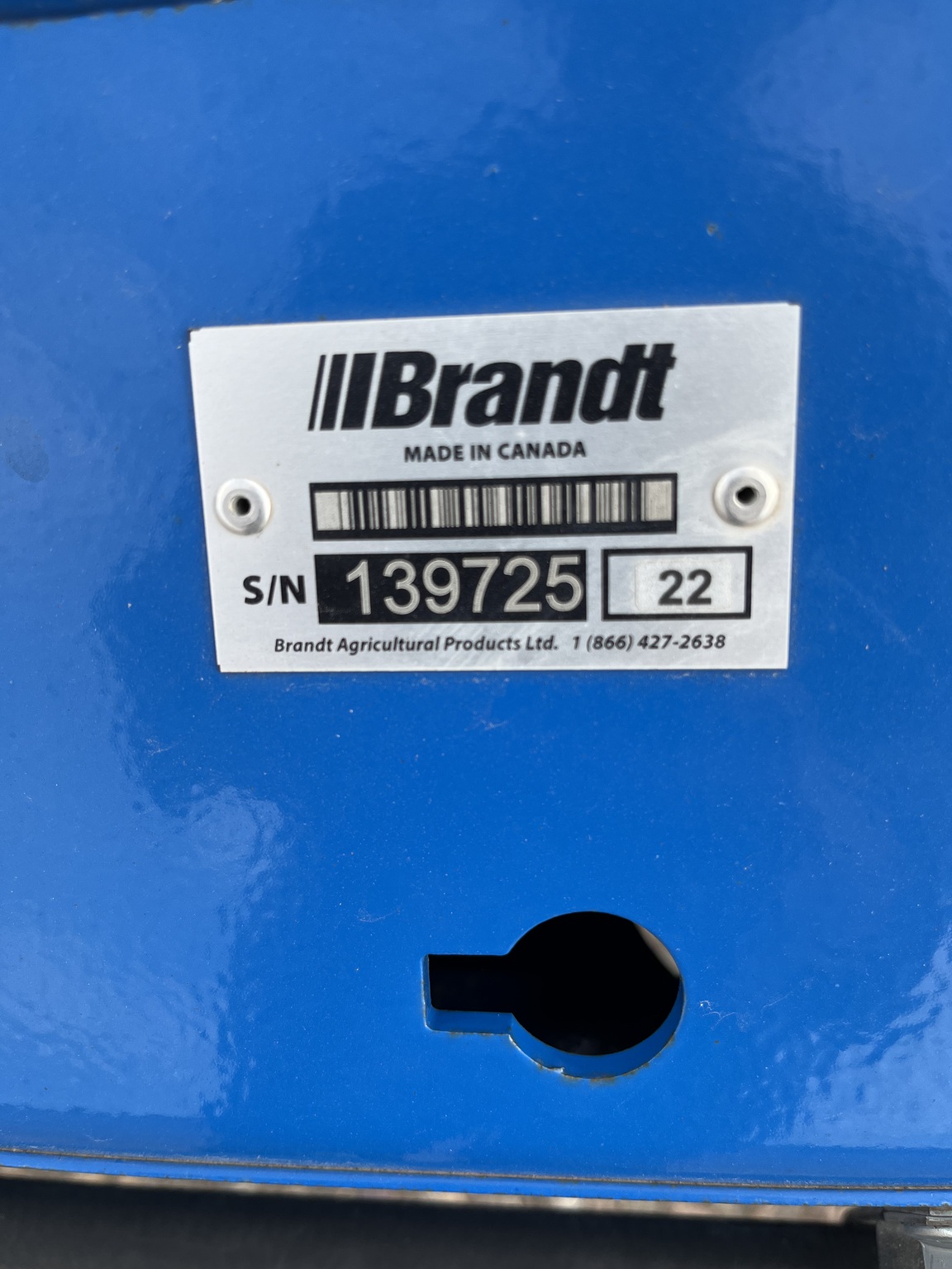  2022 Brandt 15HB Conveyor at LandMark in Minden, NE